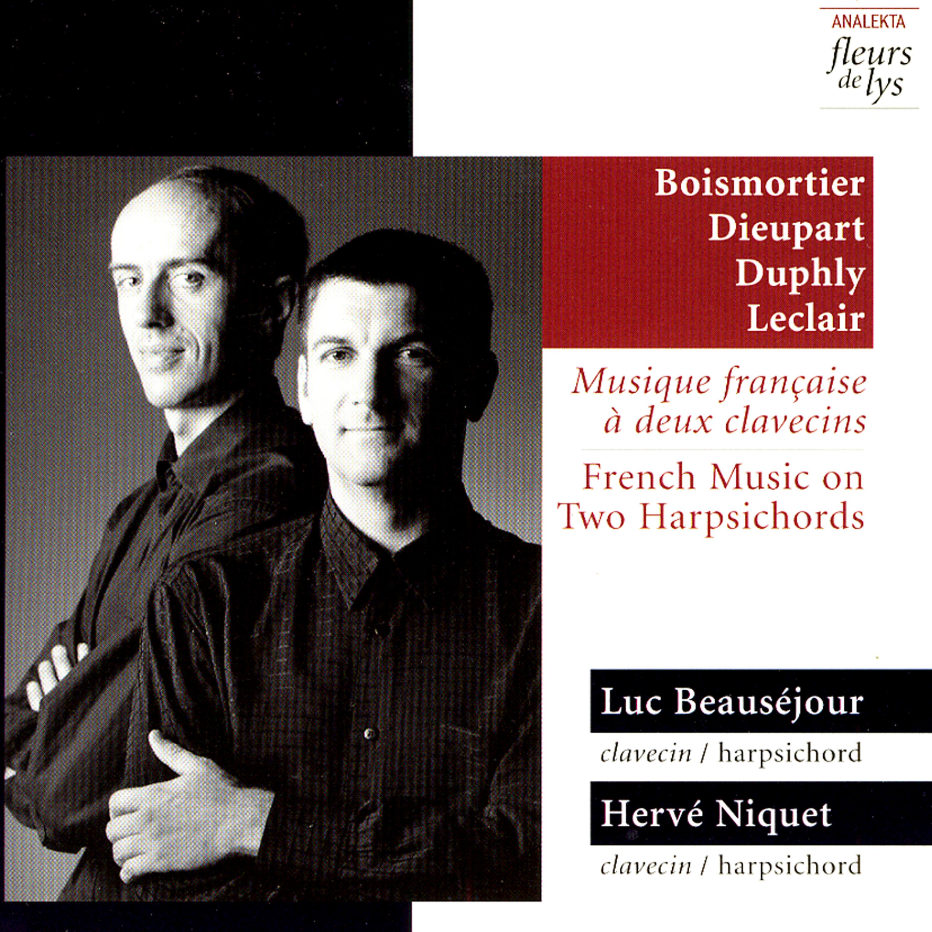 Постер альбома French Music On Two Harpsichords