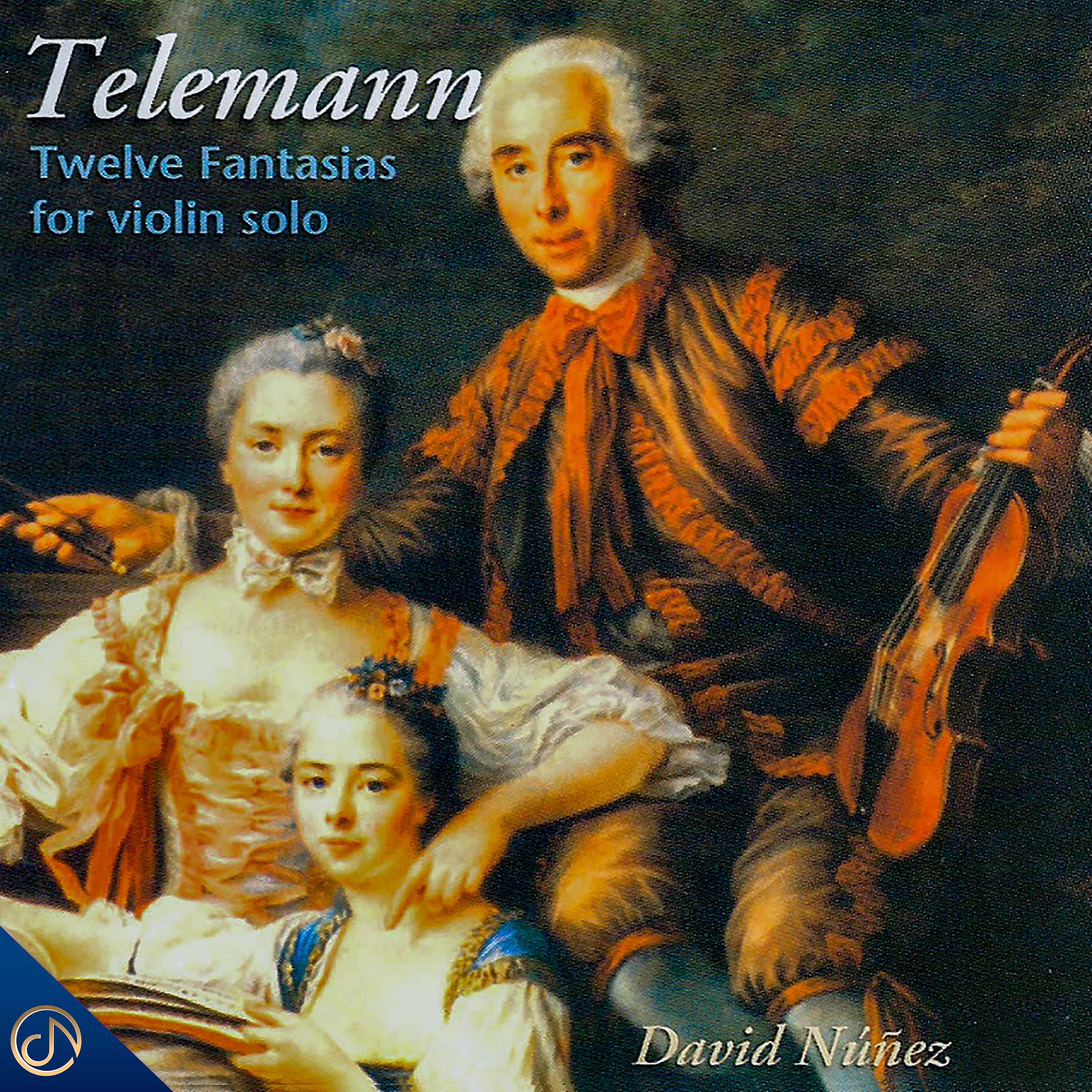 Постер альбома Telemann Twelve Fantasias for Violin Solo