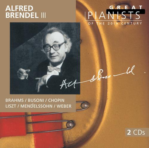 Постер альбома Alfred Brendel III (Great Pianists of the 20th Century Vol.14)