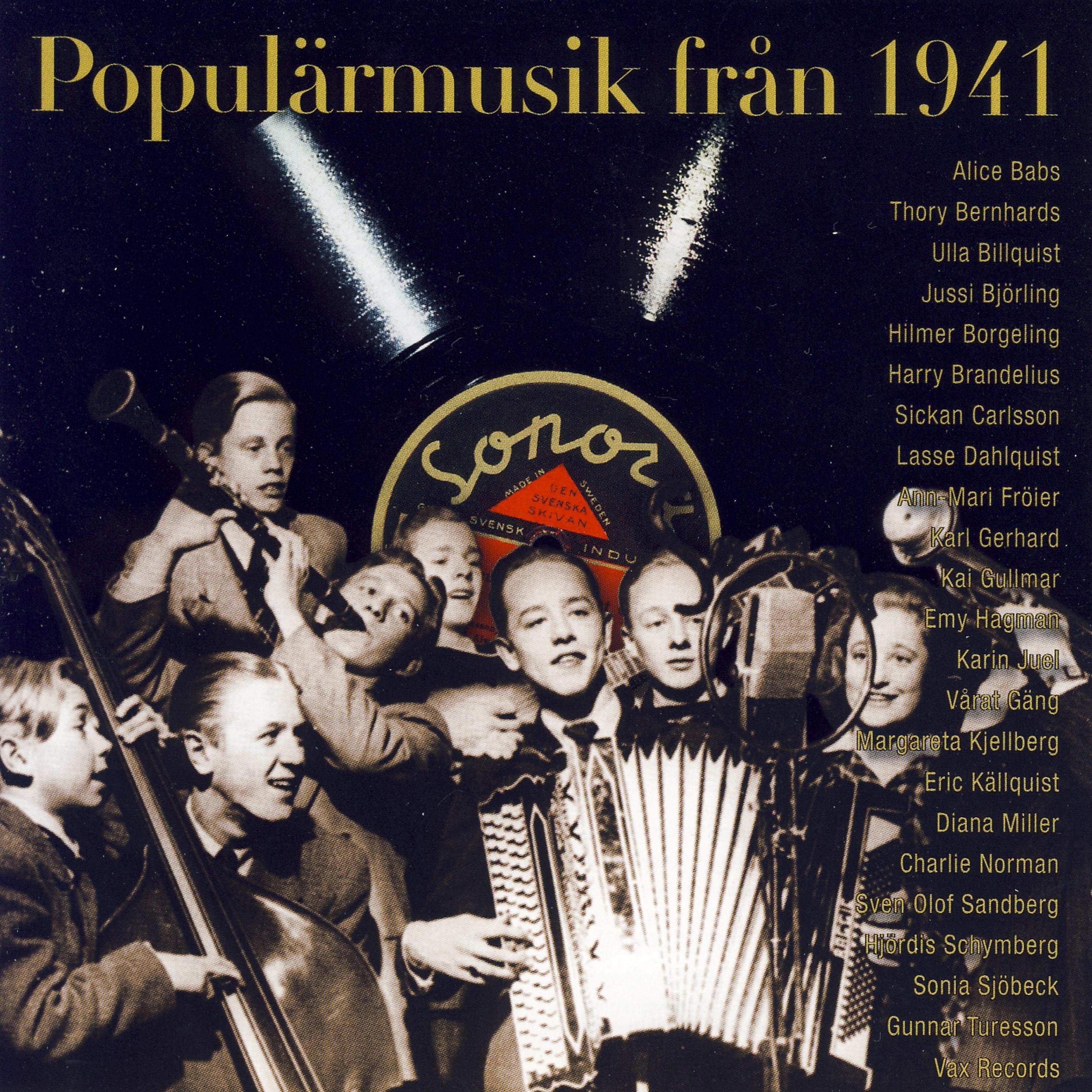 Постер альбома Populärmusik från 1941