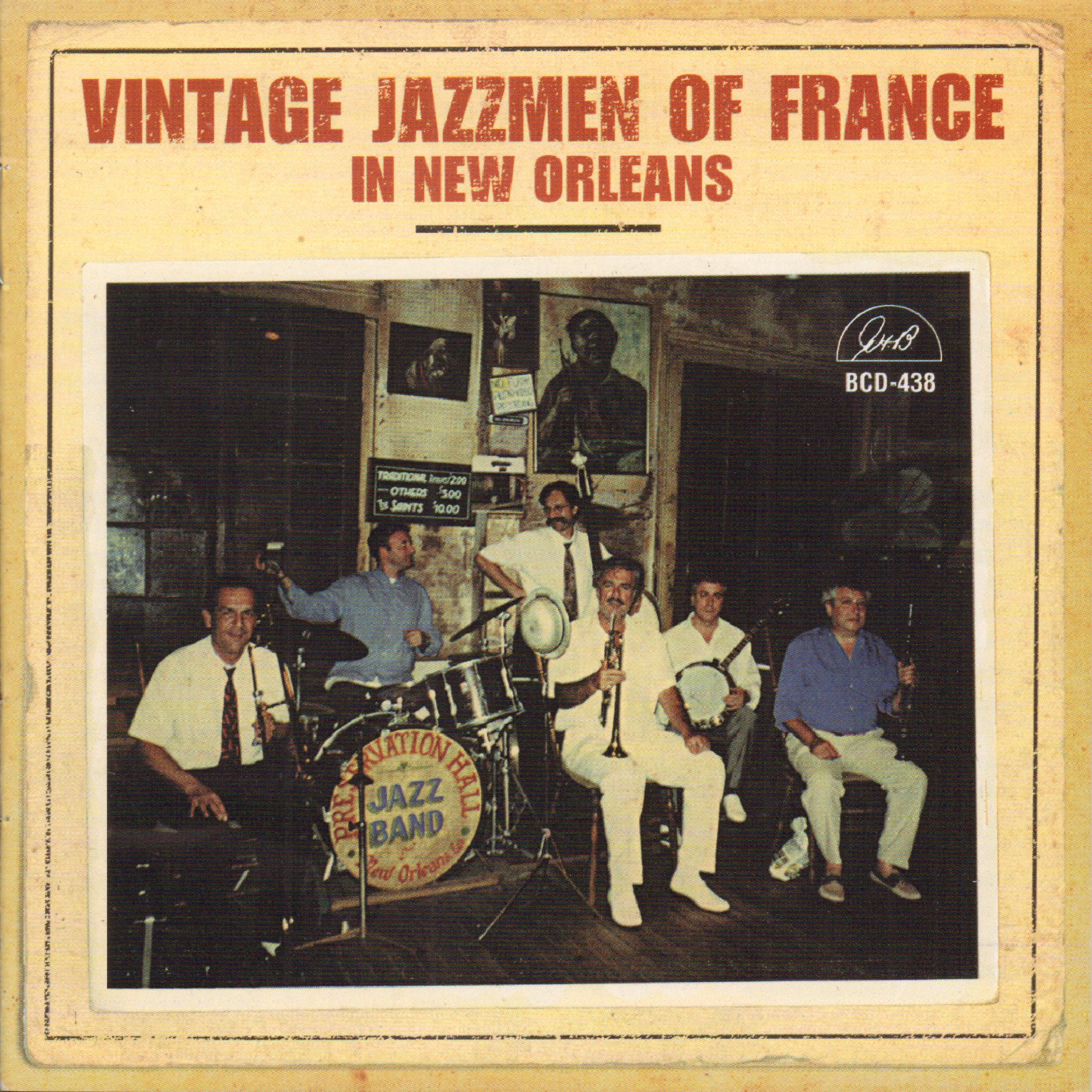 Постер альбома Vintage Jazzmen of France in New Orleans