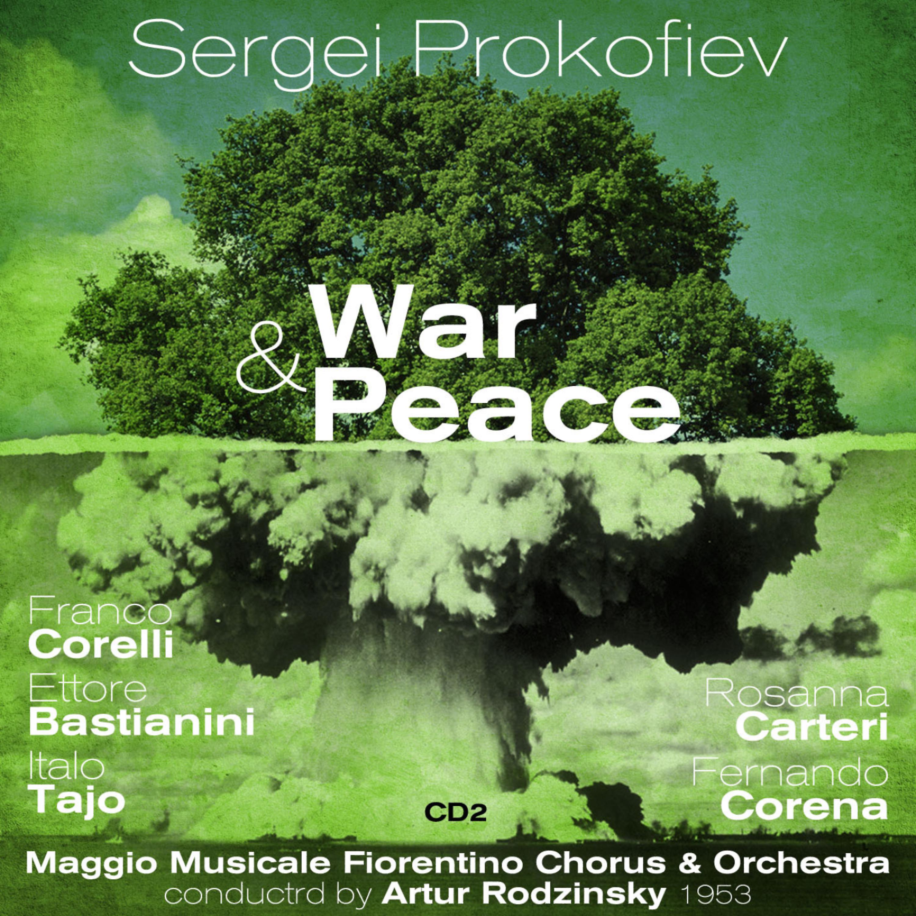 Постер альбома Sergei Prokofiev : War and Peace (1953), Volume 2