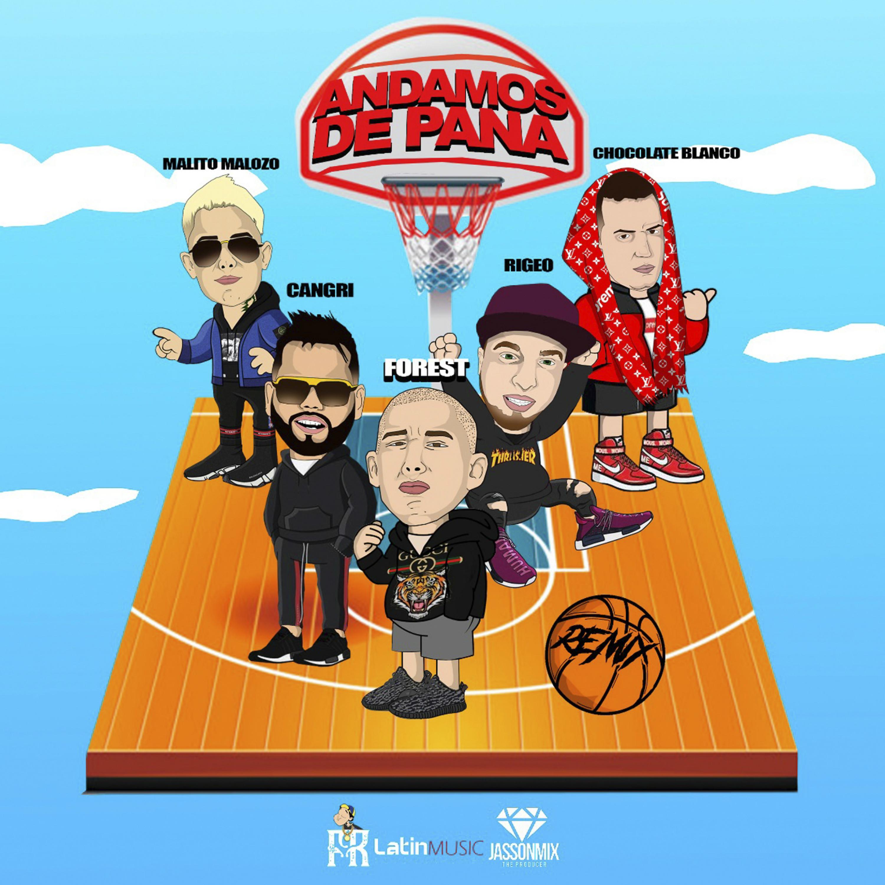 Постер альбома Andamos de Pana - Remix