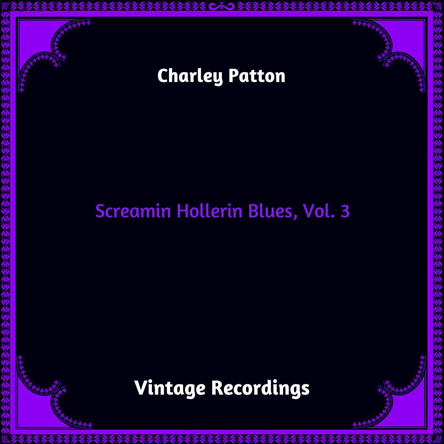 Постер альбома Screamin Hollerin Blues, Vol. 3
