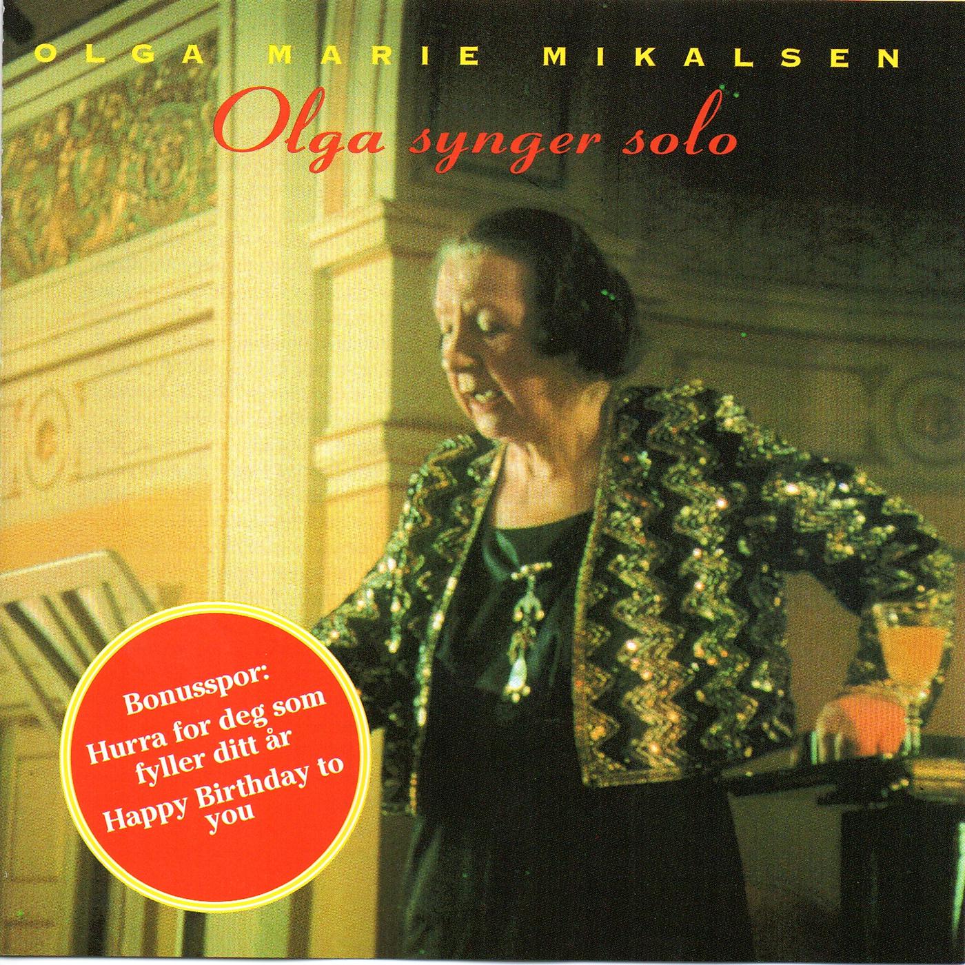 Постер альбома Olga synger solo