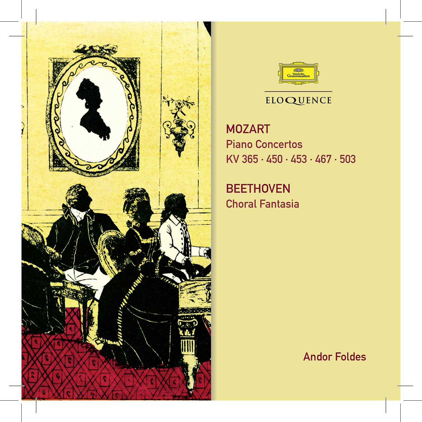 Постер альбома Mozart: Piano Concertos. Beethoven: Choral Fantasy