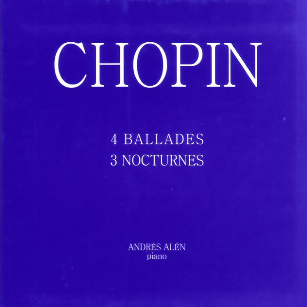 Постер альбома F. Chopin: 4 Ballades & 3 Nocturnes