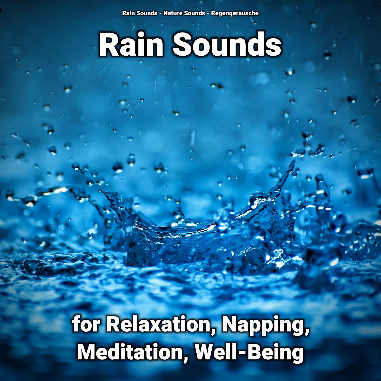 Постер альбома Rain Sounds for Relaxation, Napping, Meditation, Well-Being