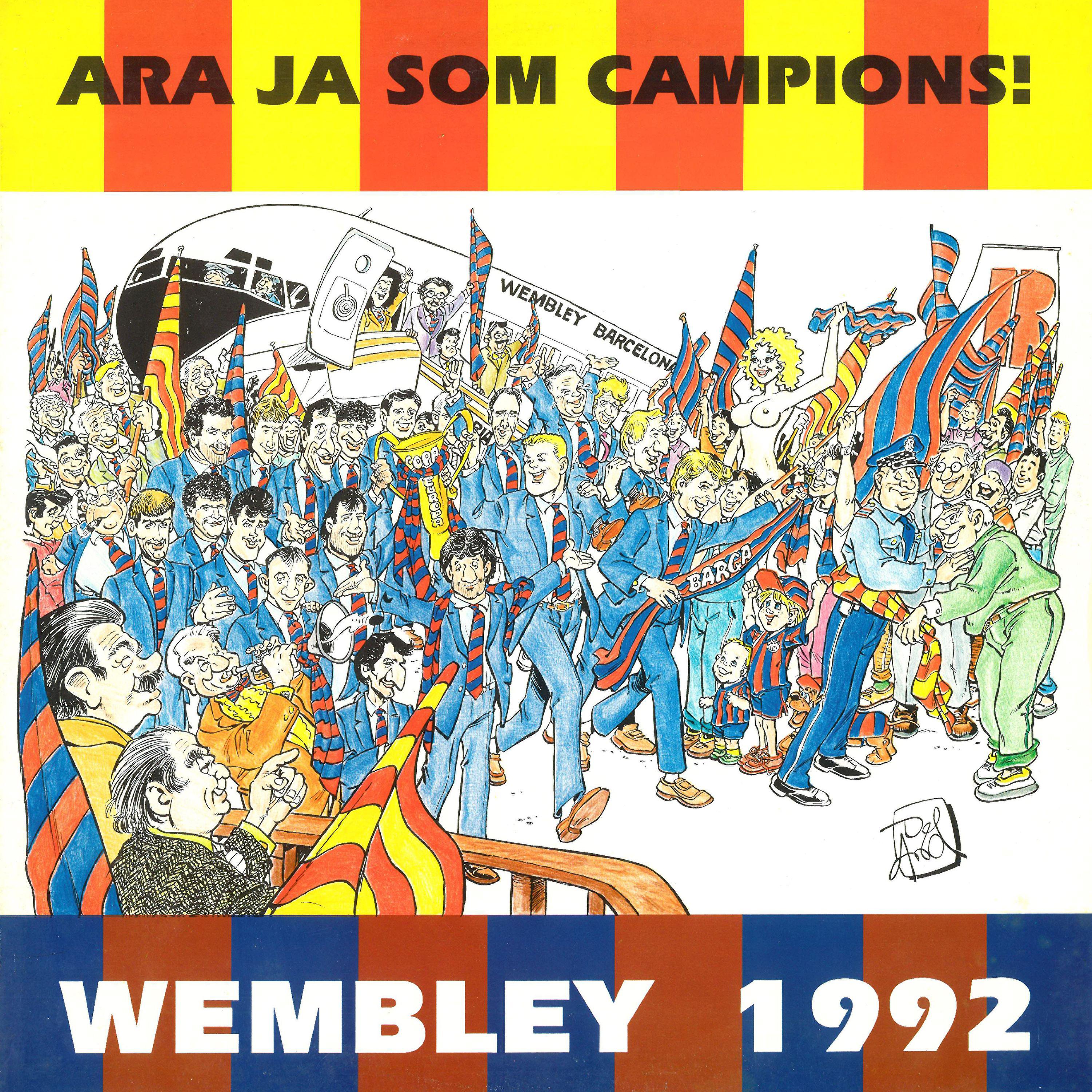 Постер альбома Ara Ja Som Campions!, Wembley 1992