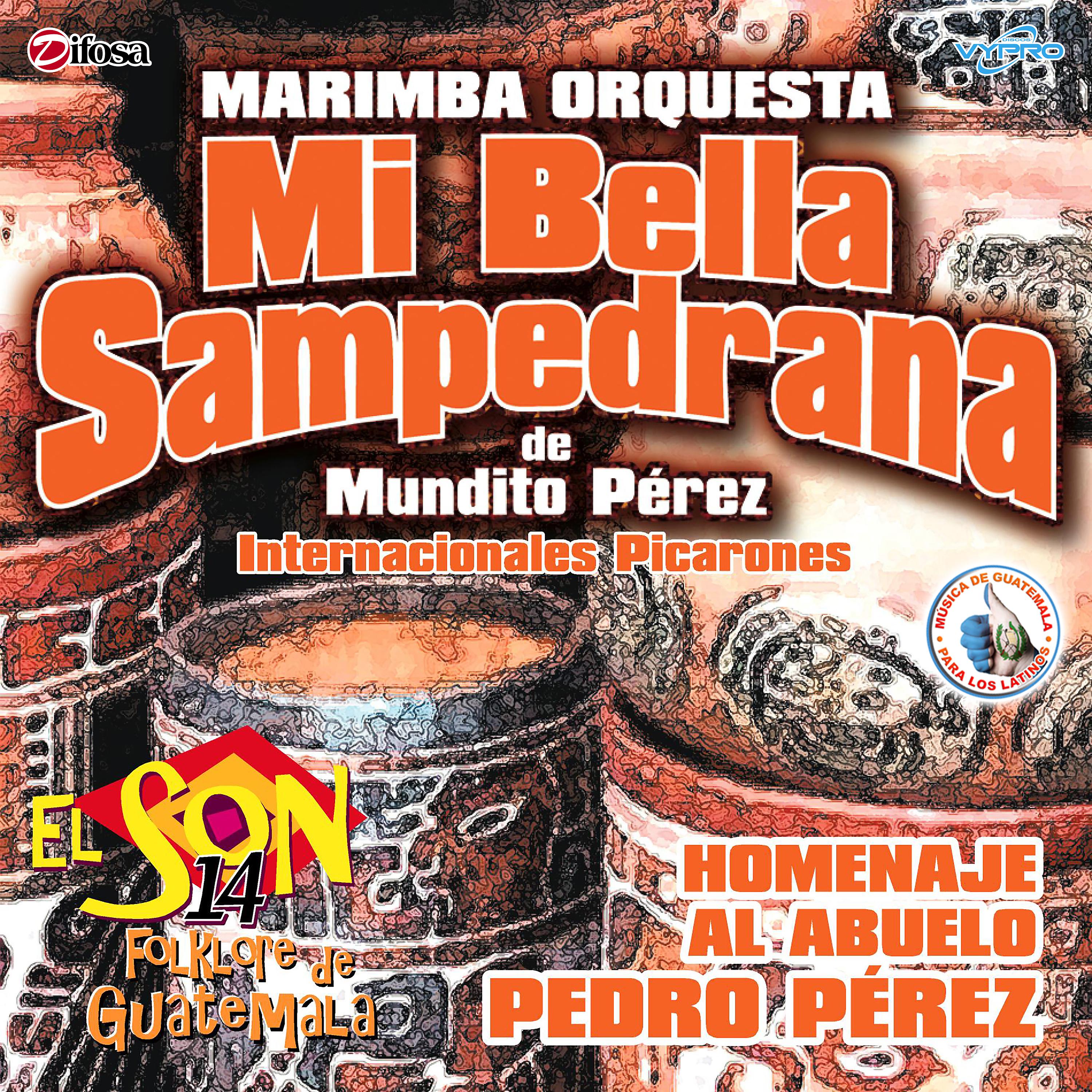 Постер альбома El Son Folklore de Guatemala Vol. 14. Música de Guatemala para los Latinos