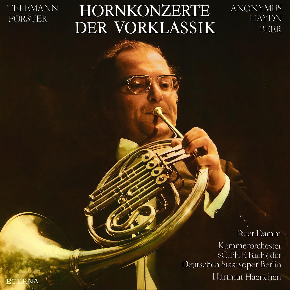Постер альбома Hornkonzerte der Vorklassik