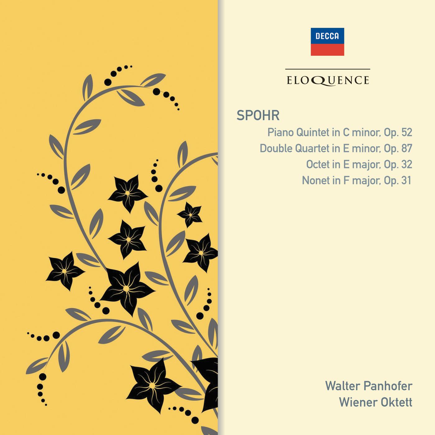 Постер альбома Spohr: Piano Quintet; Double Quartet; Octet; Nonet