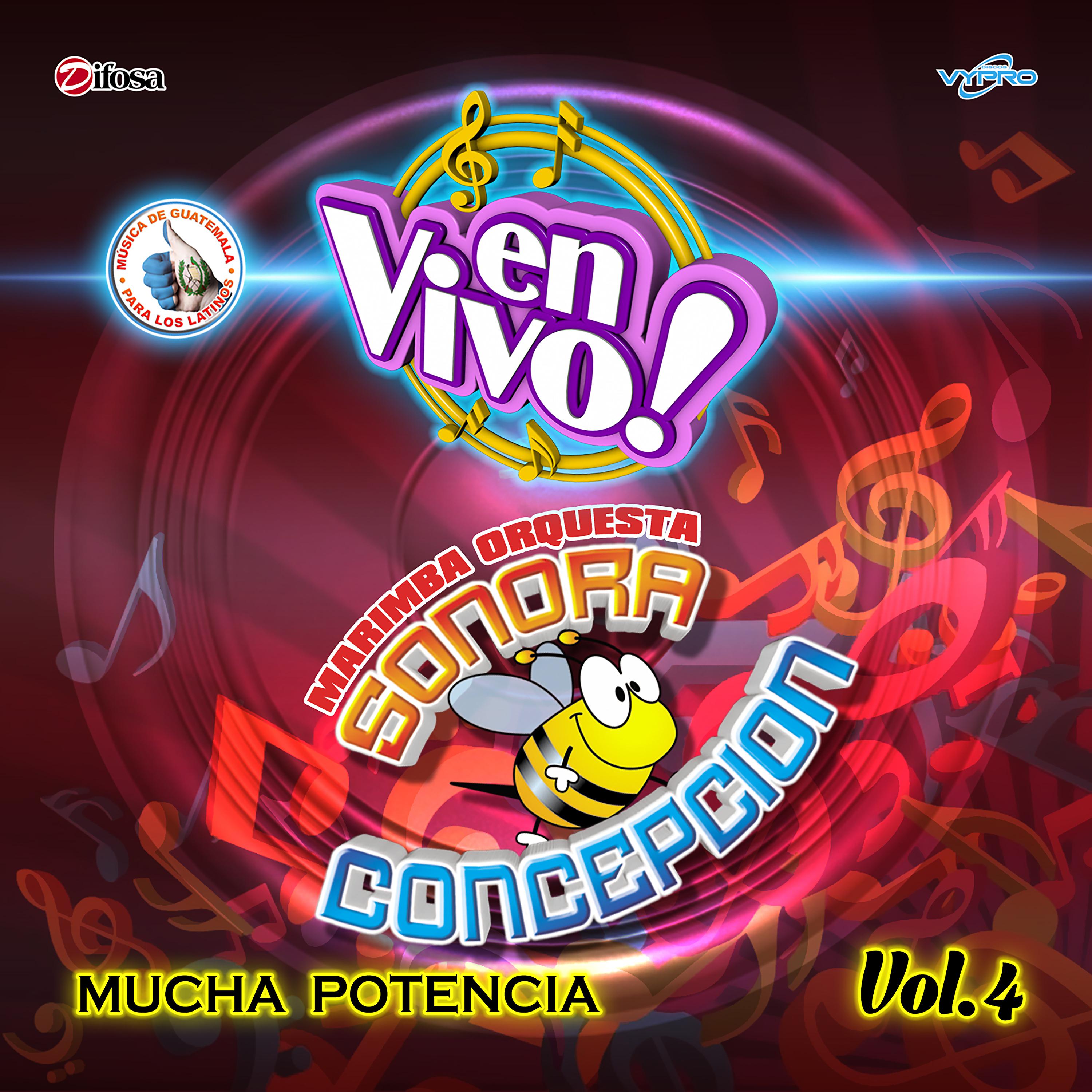 Постер альбома Mucha Potencia Vol. 4. Música de Guatemala para los Latinos (En Vivo)