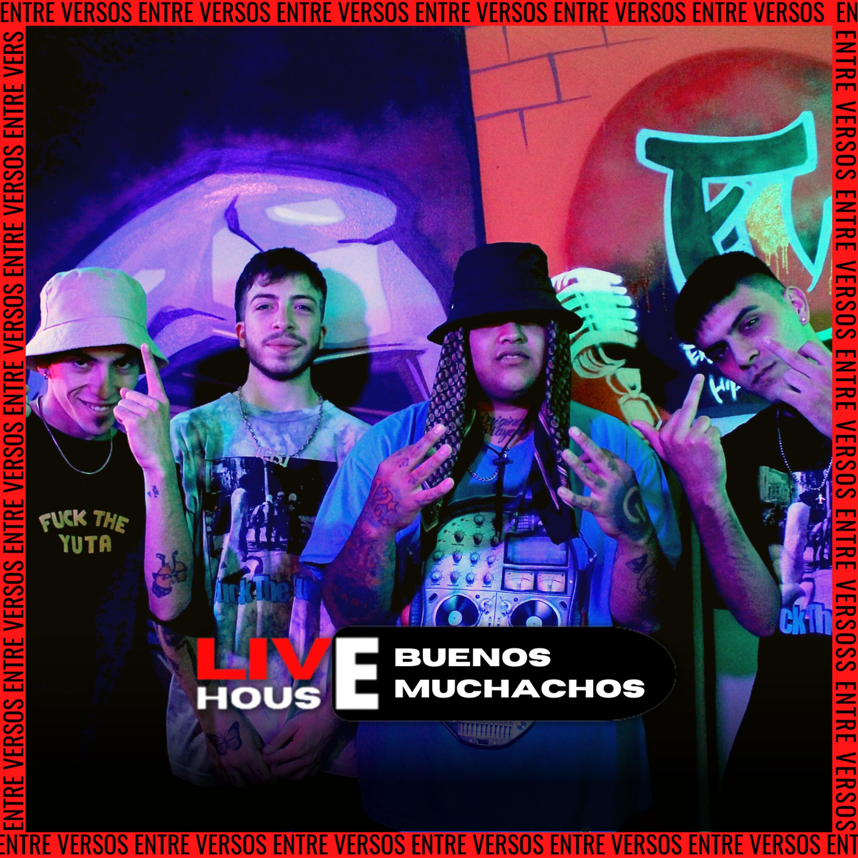 Постер альбома Entreversos Livehouse: Buenos Muchachcos