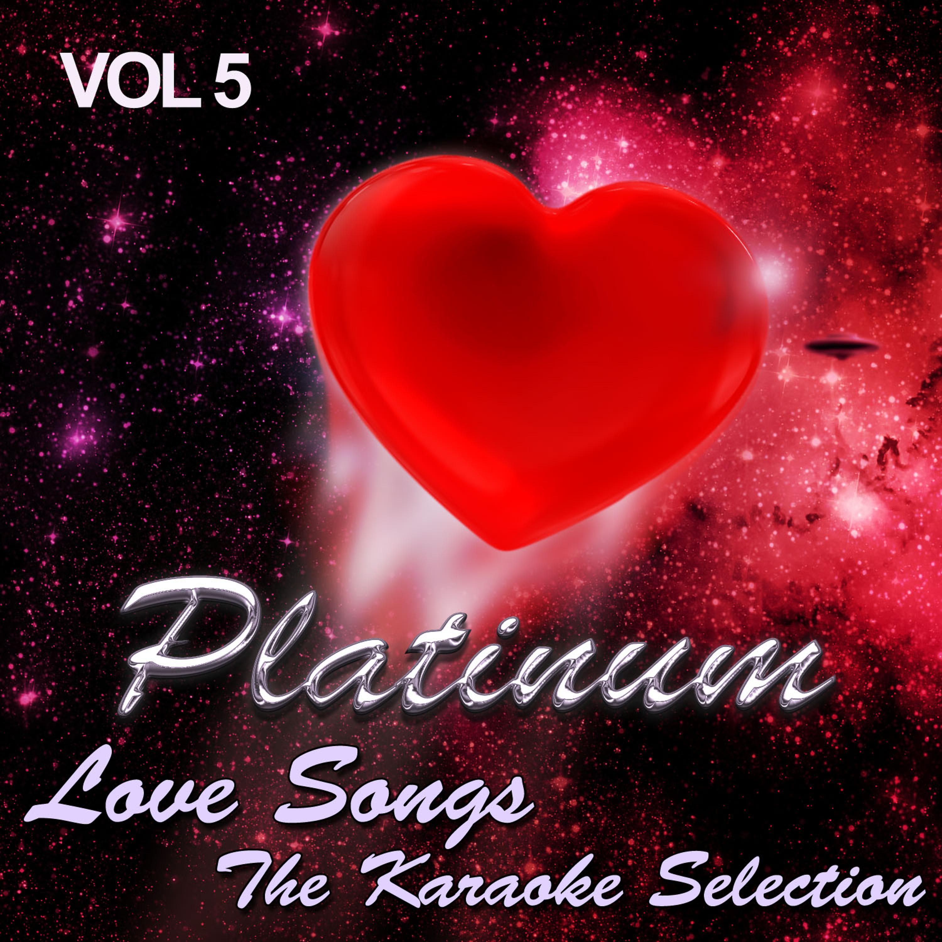 Постер альбома Platinum Love Songs - The Karaoke Selection, Vol. 5