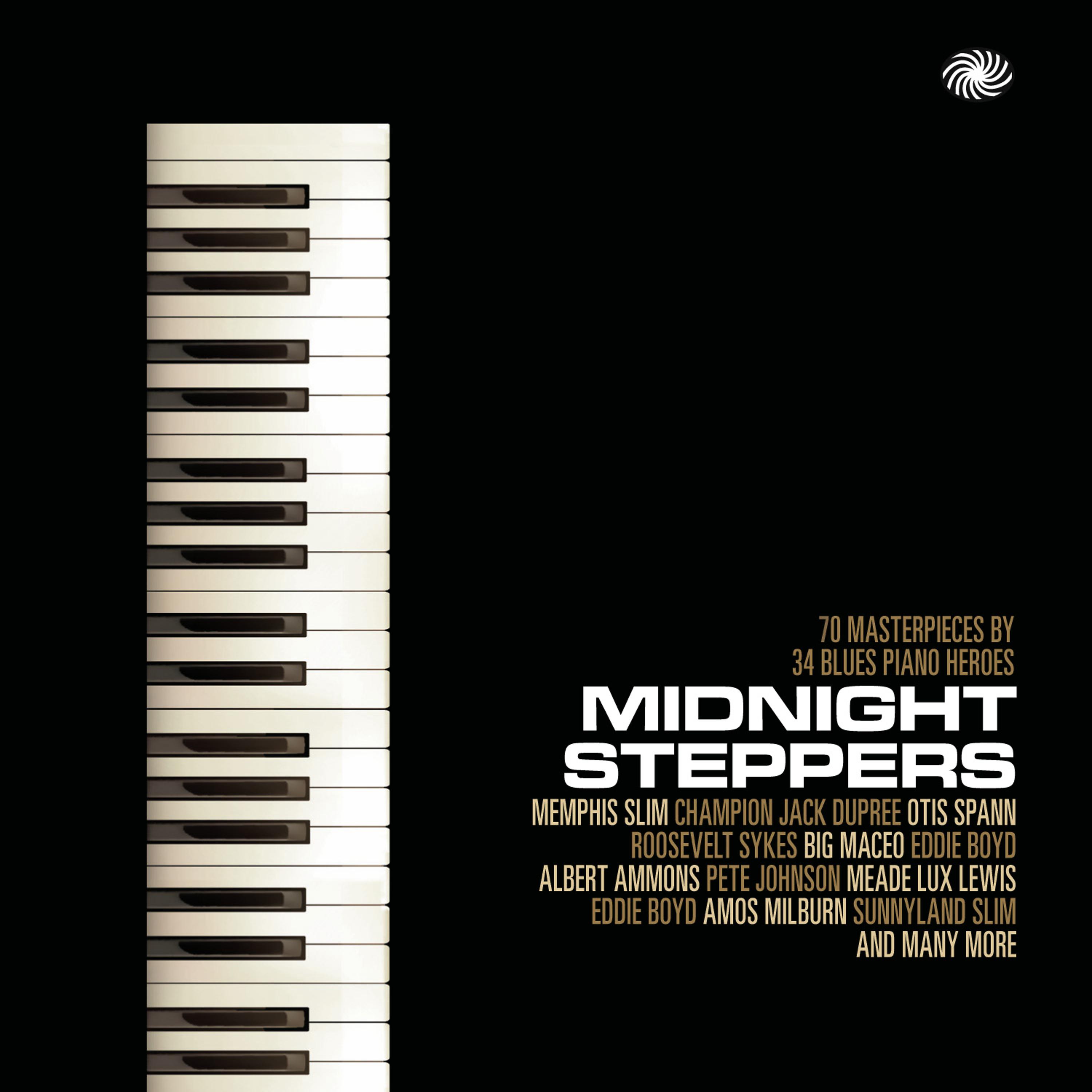 Постер альбома Midnight Steppers: 70 Masterpieces by 34 Blues Piano Heroes