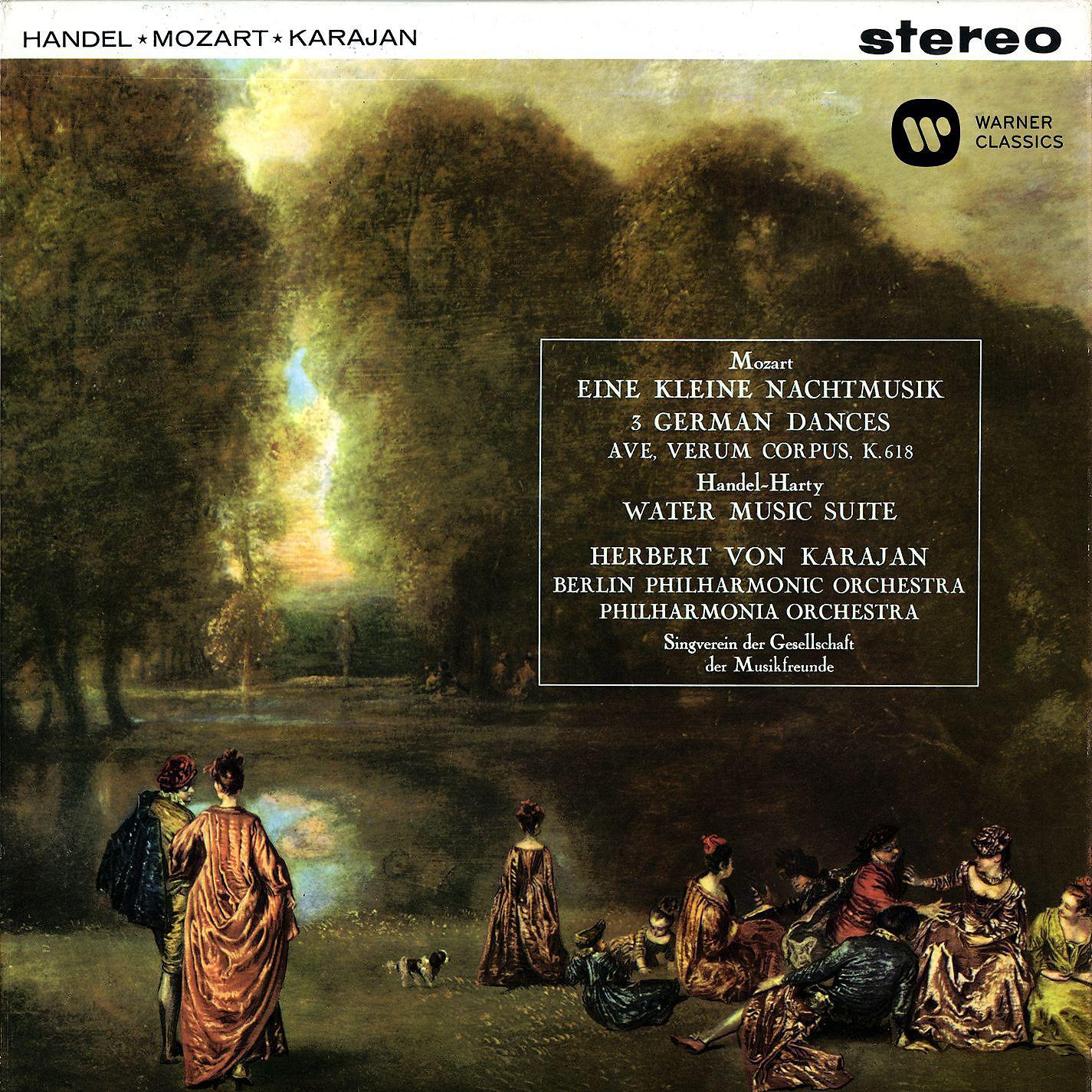 Постер альбома Mozart: Serenade No. 13, Ave verum corpus, German Dances -  Handel: Water Music