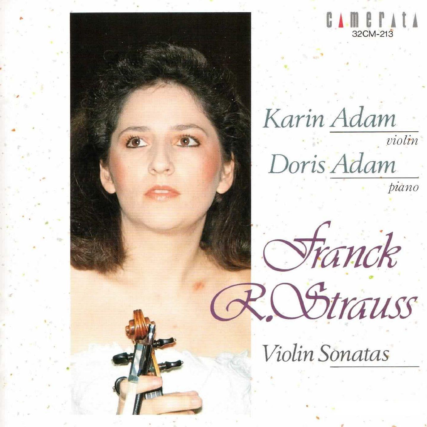 Постер альбома Richard Strauss-Cezar Franck: Violin Sonatas