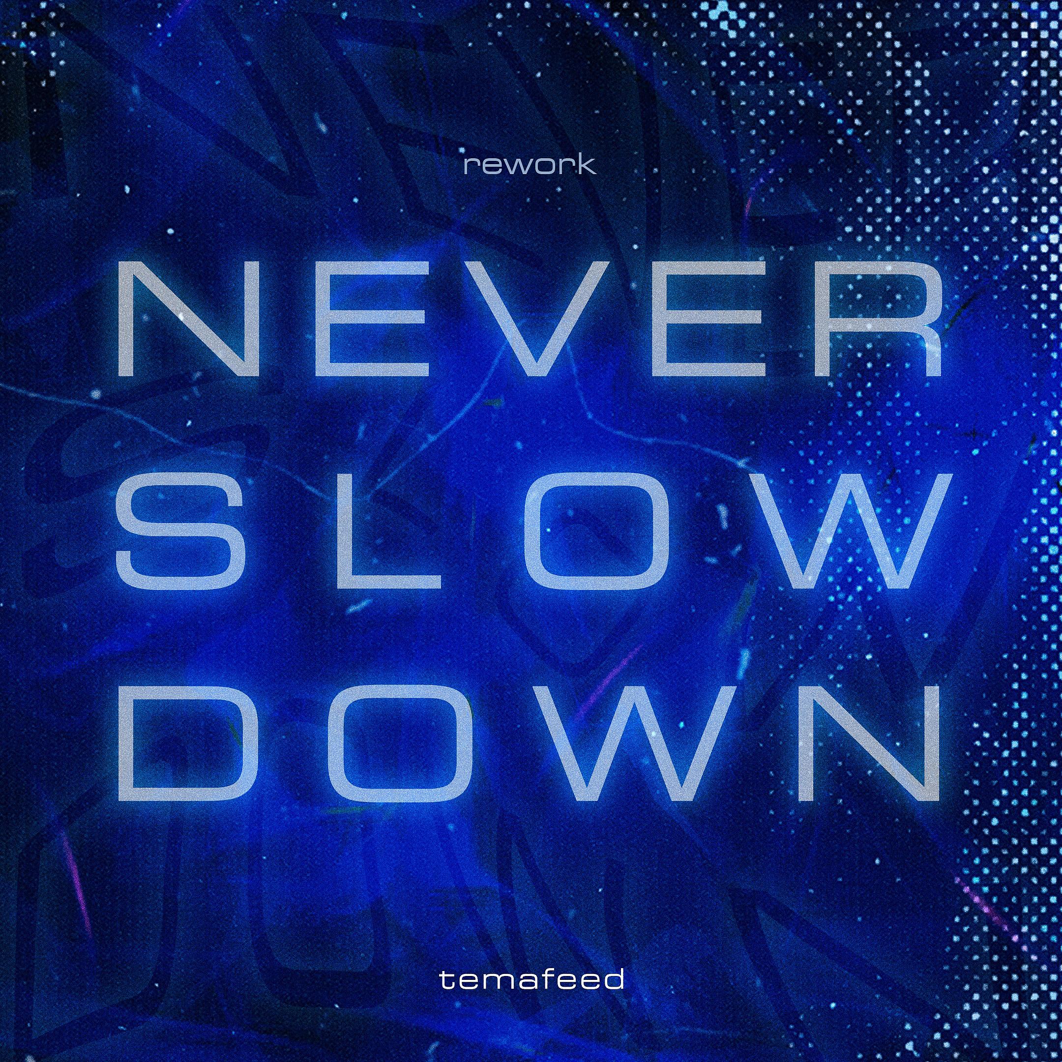 Постер альбома Never Slow Down (Rework)
