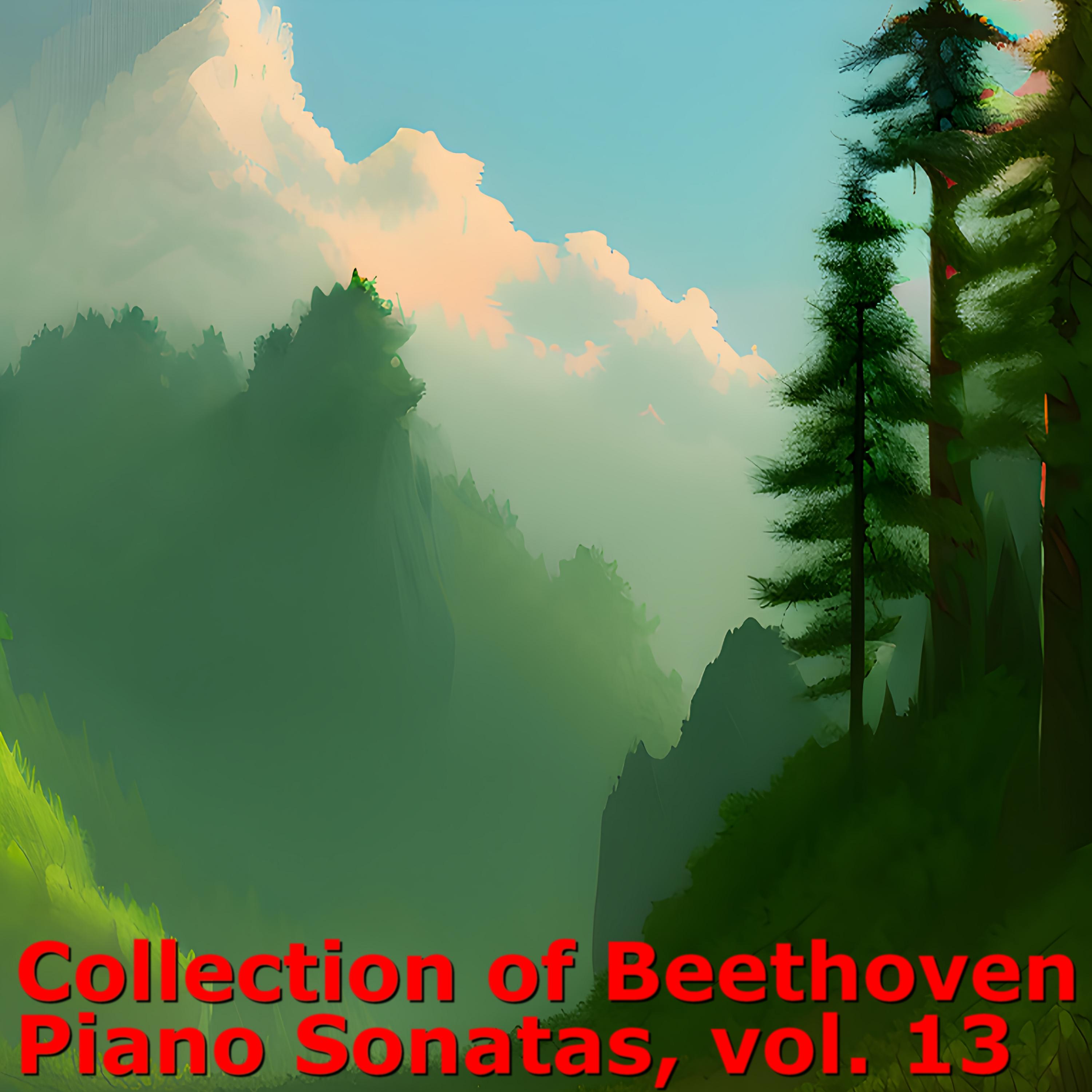 Постер альбома Collection of Beethoven Piano Sonatas, vol. 13