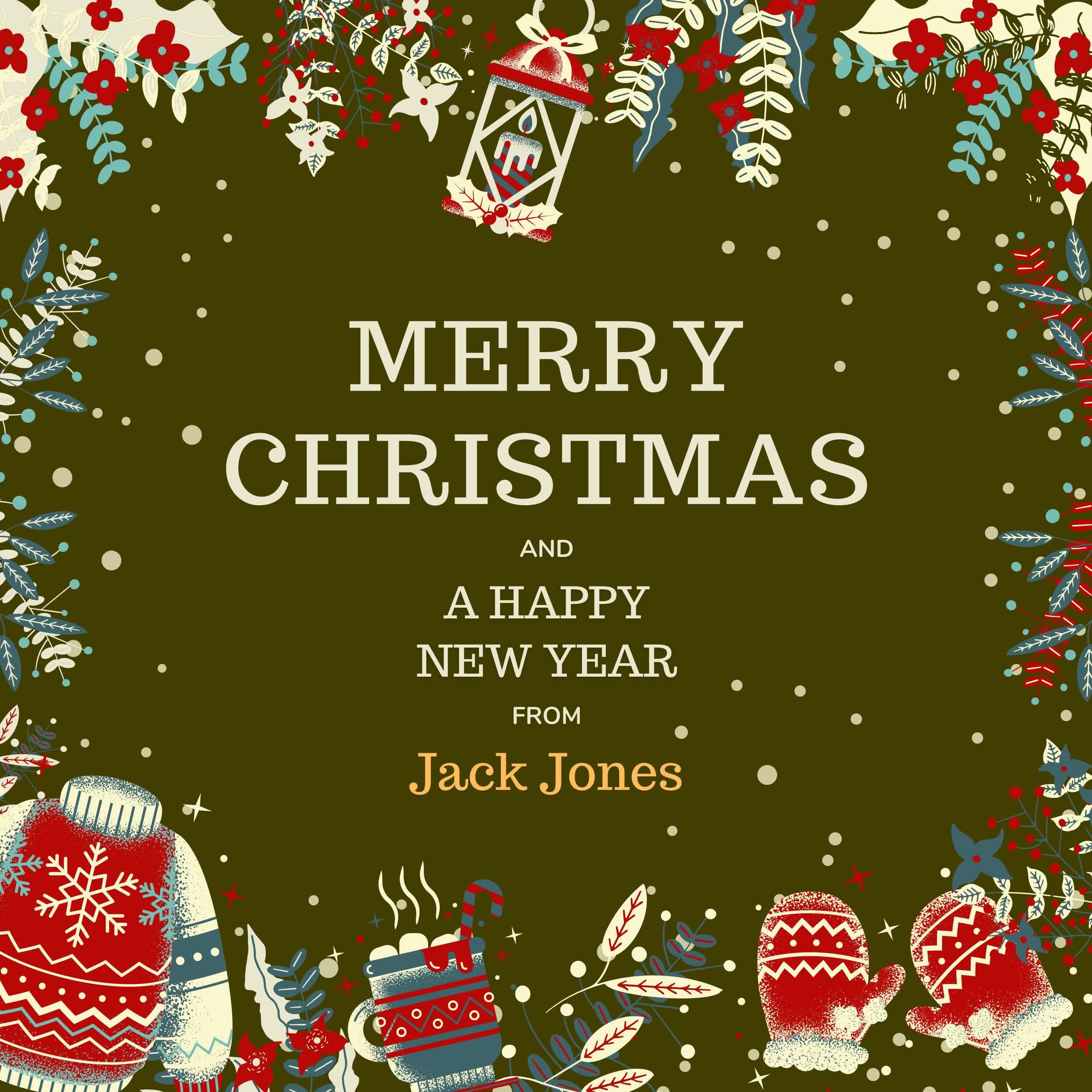 Постер альбома Merry Christmas and A Happy New Year from Jack Jones