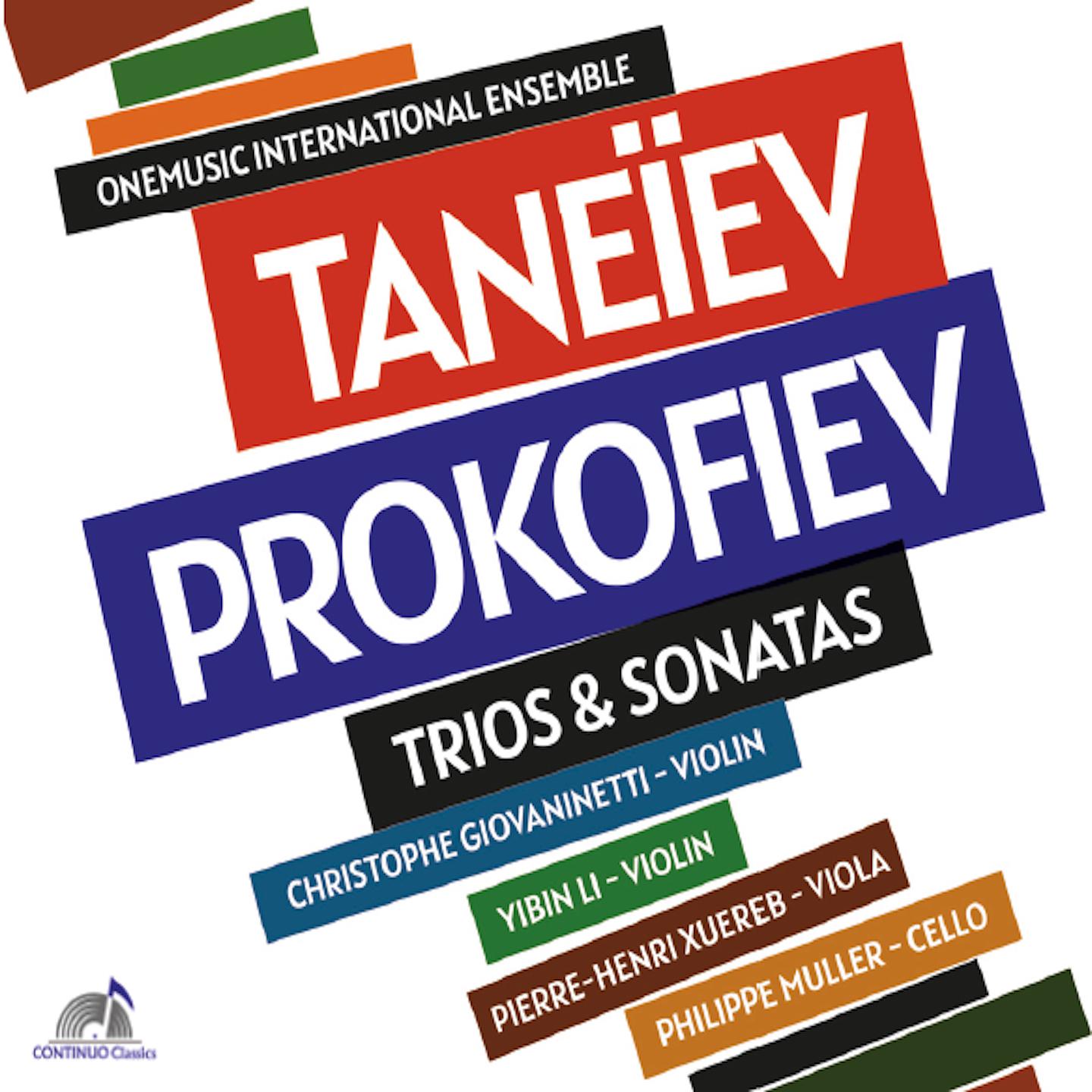 Постер альбома Taneyev - Prokofiev
