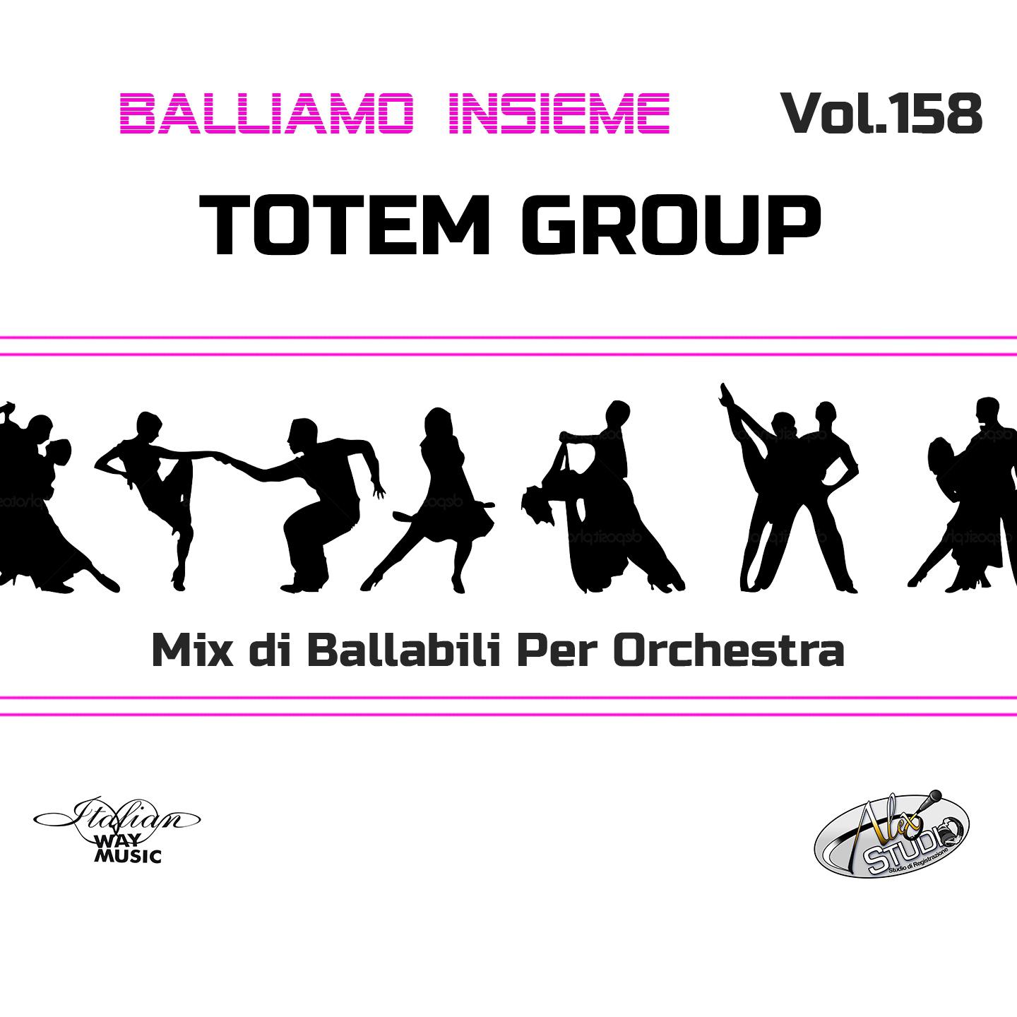 Постер альбома Balliamo insieme, Vol. 158 (Mix di ballabili per orchestra)