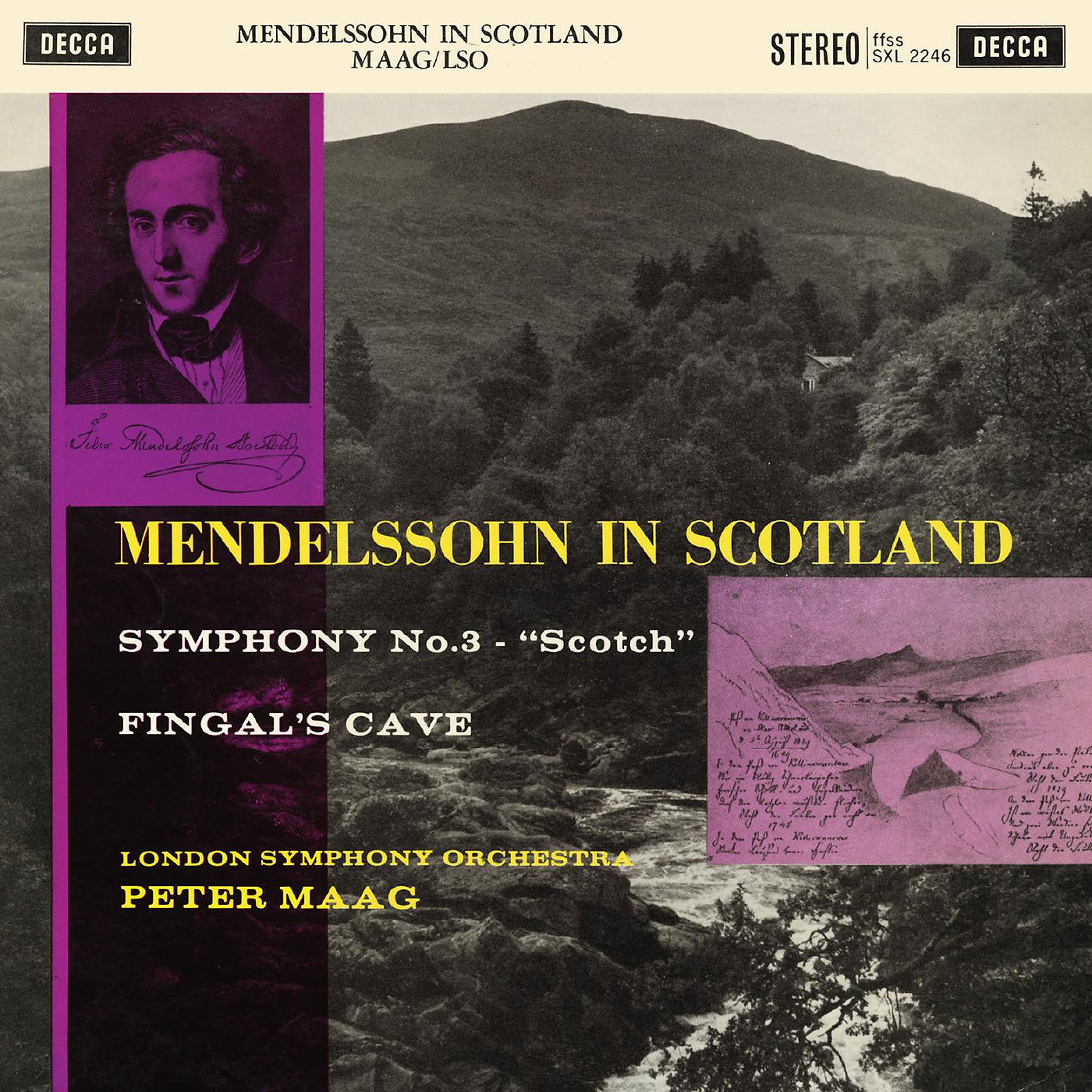 Постер альбома Mendelssohn: Symphony No. 3; The Hebrides