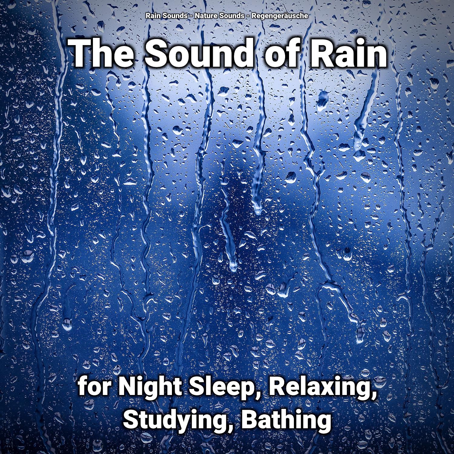 Постер альбома The Sound of Rain for Night Sleep, Relaxing, Studying, Bathing