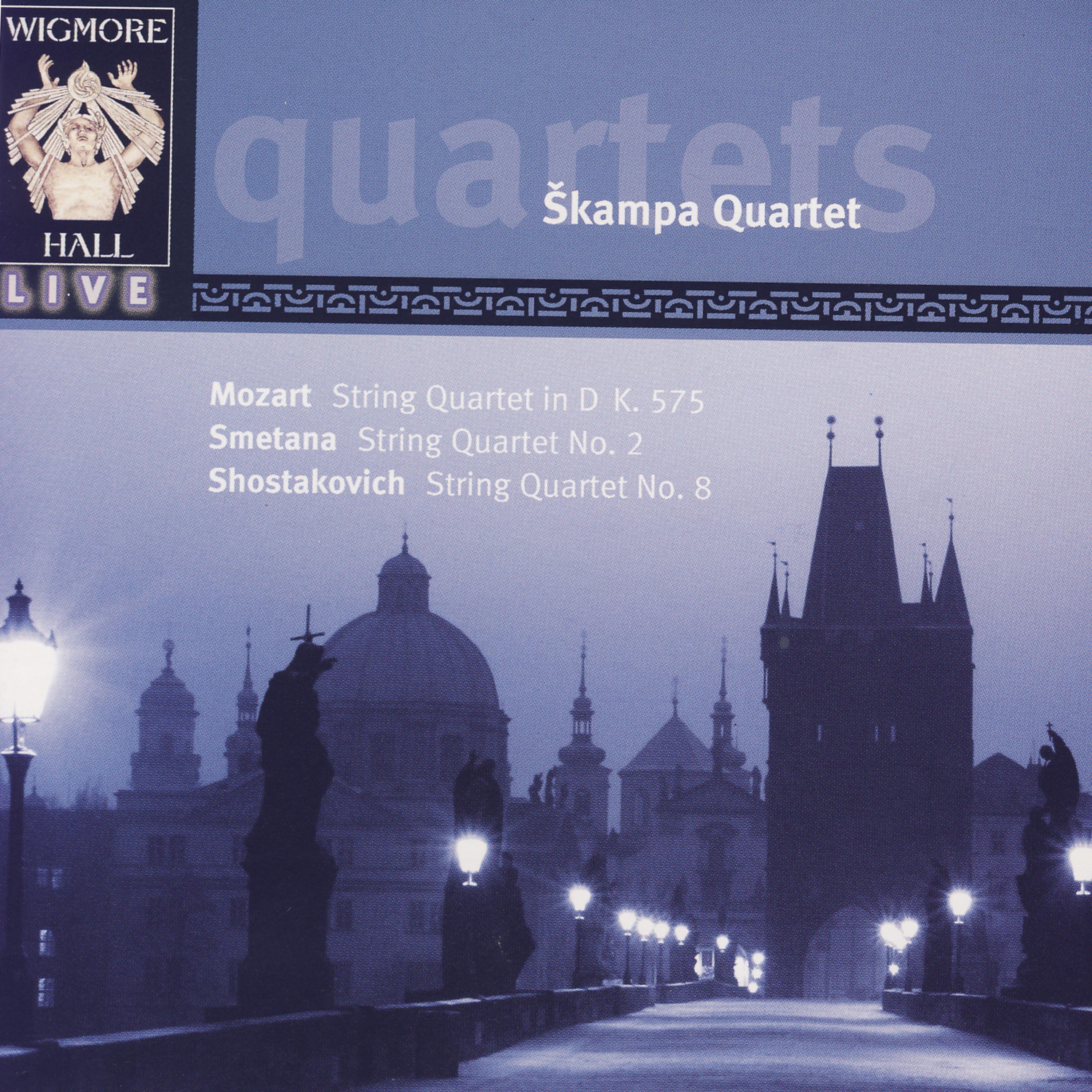 Постер альбома Wigmore Hall Live - Mozart: String Quartet In D K. 575 / Smetana: String Quartet No. 2 / Shosatkovich: String Quartet No. 8