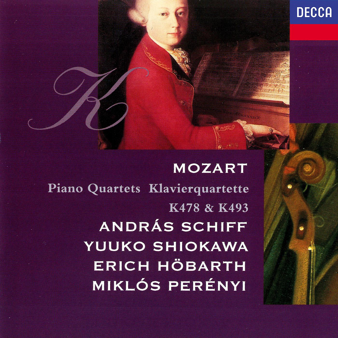 Постер альбома Mozart: Piano Quartets Nos. 1 & 2