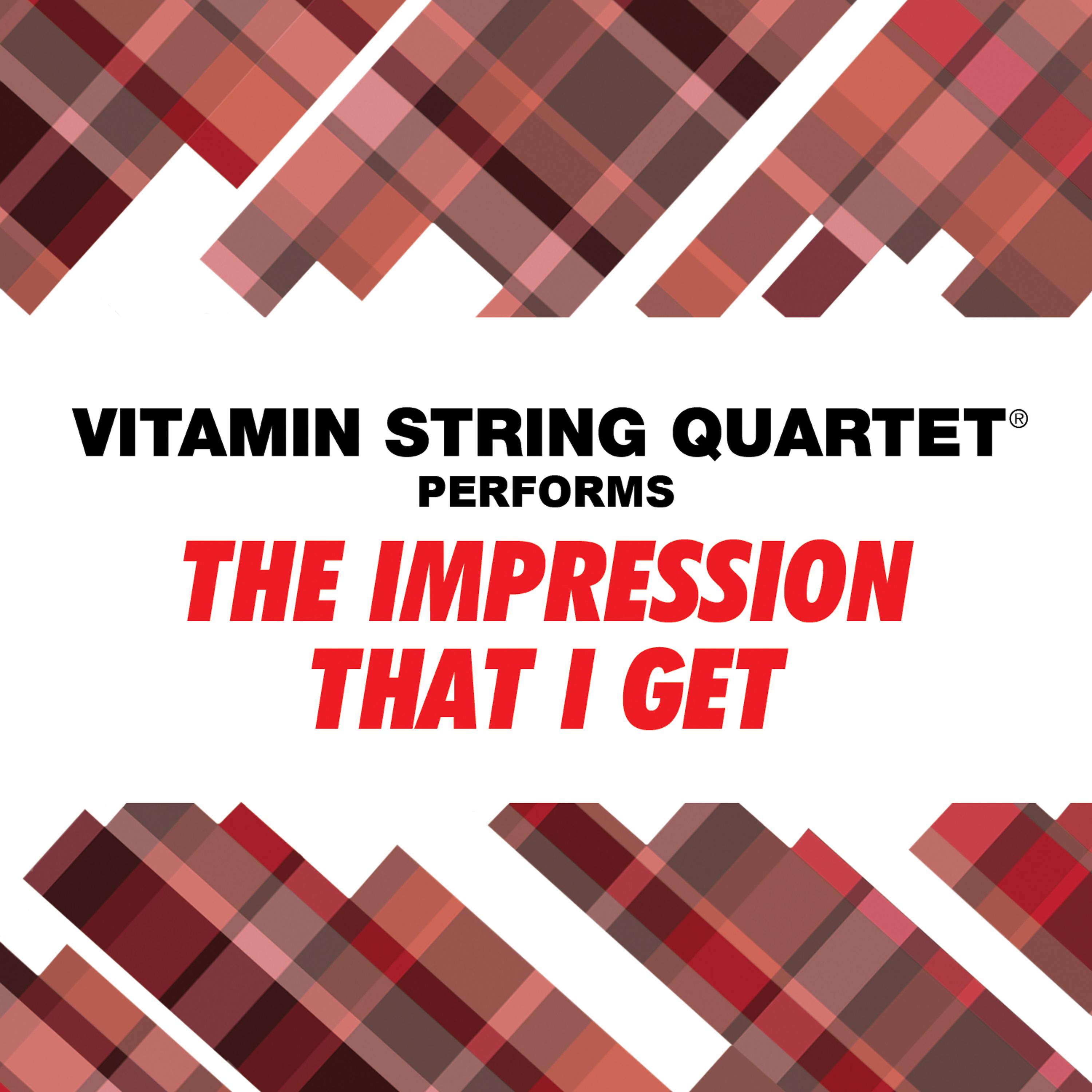 Постер альбома VSQ Performs the Mighty Mighty Bosstones' the Impression That I Get
