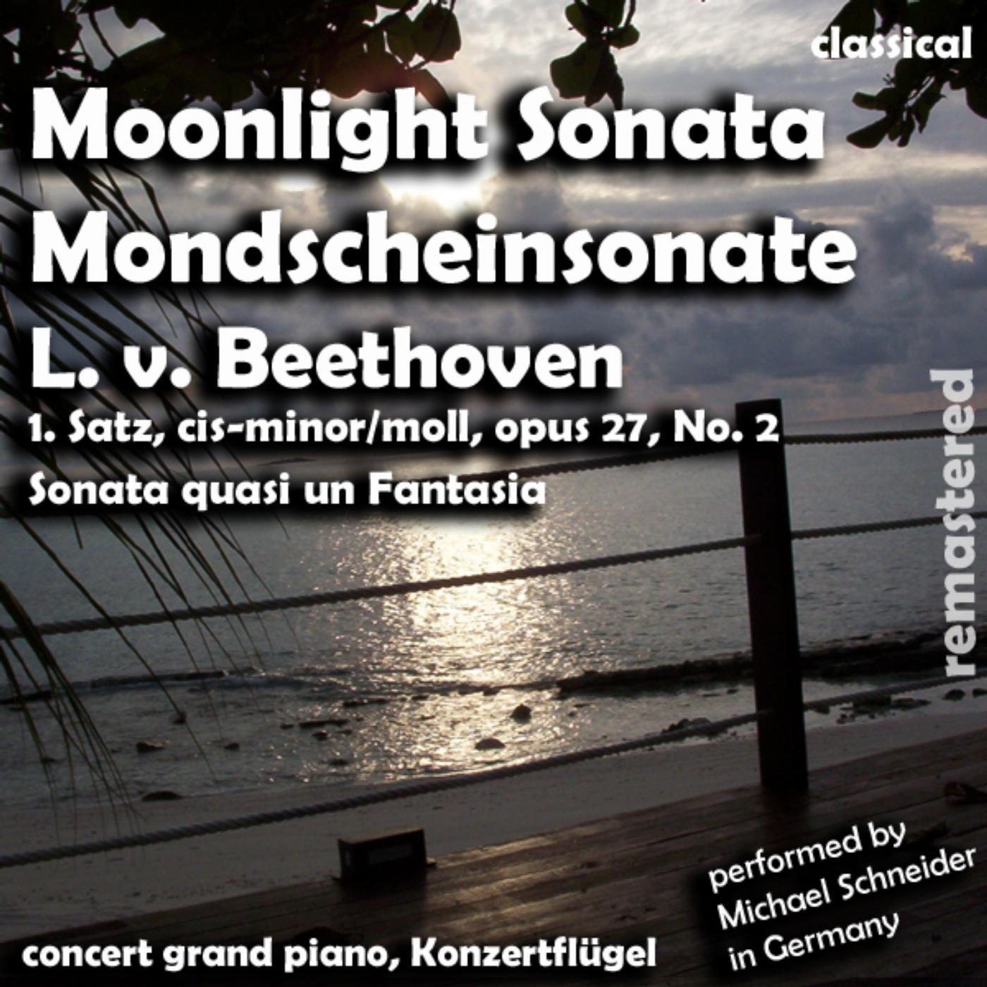 Постер альбома Moonlight Sonata , Mondschein Sonate (feat. Michael Schneider)