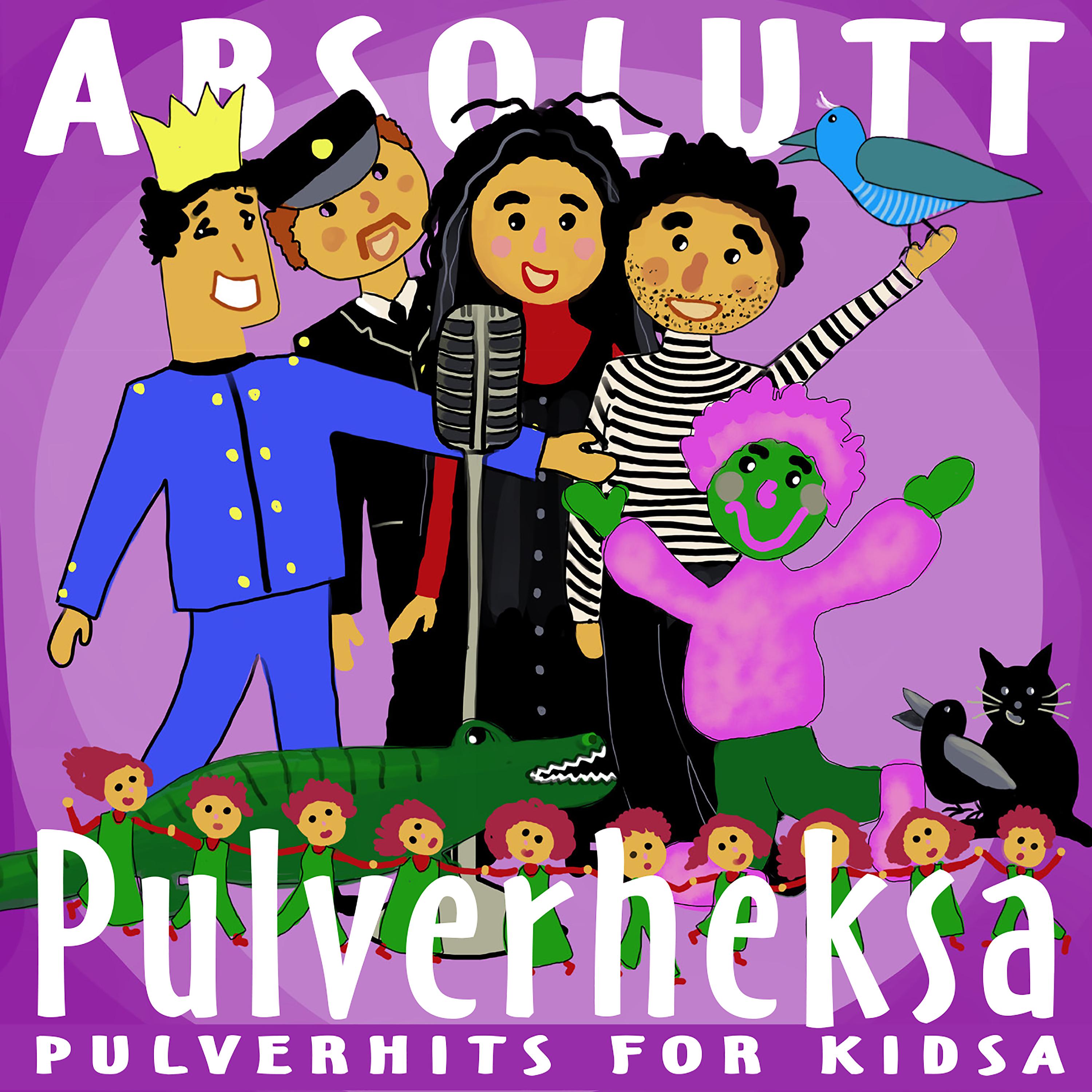 Постер альбома ABSOLUTT Pulverheksa – Pulverhits for kidsa