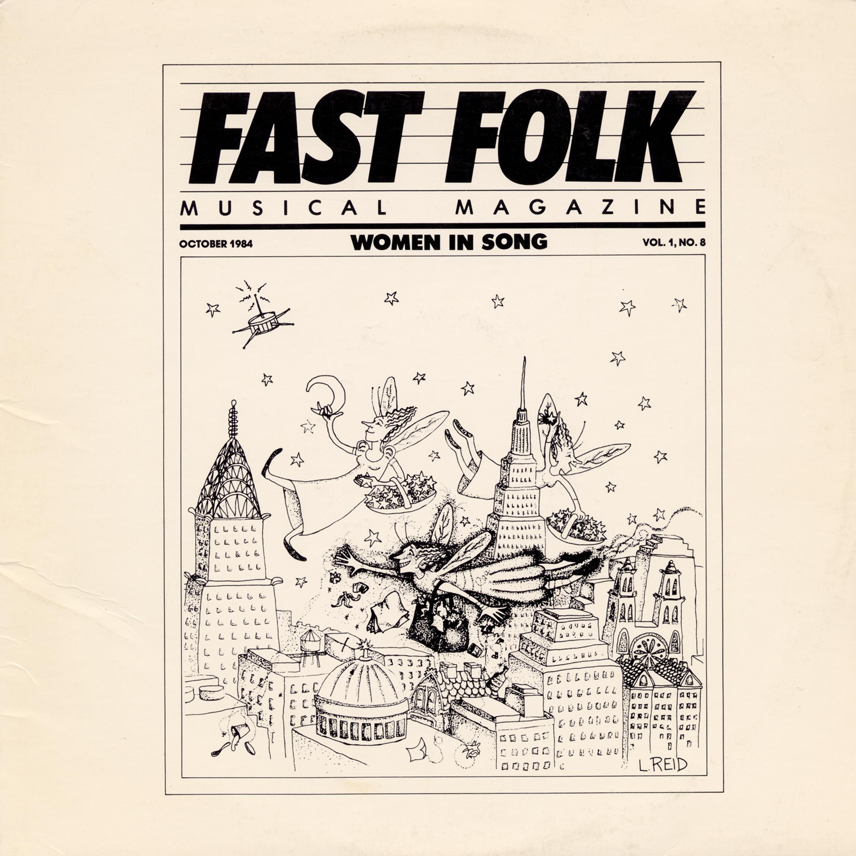 Постер альбома Fast Folk Musical Magazine (Vol. 1, No. 8) Women in Song
