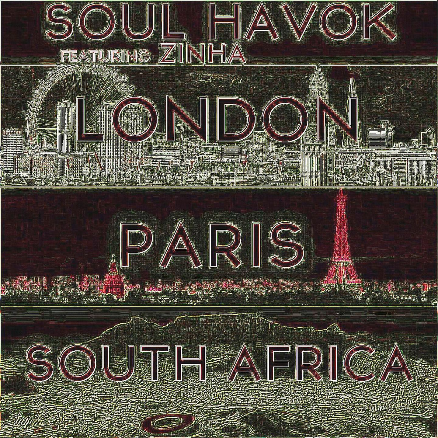 Постер альбома London, Paris, South Africa