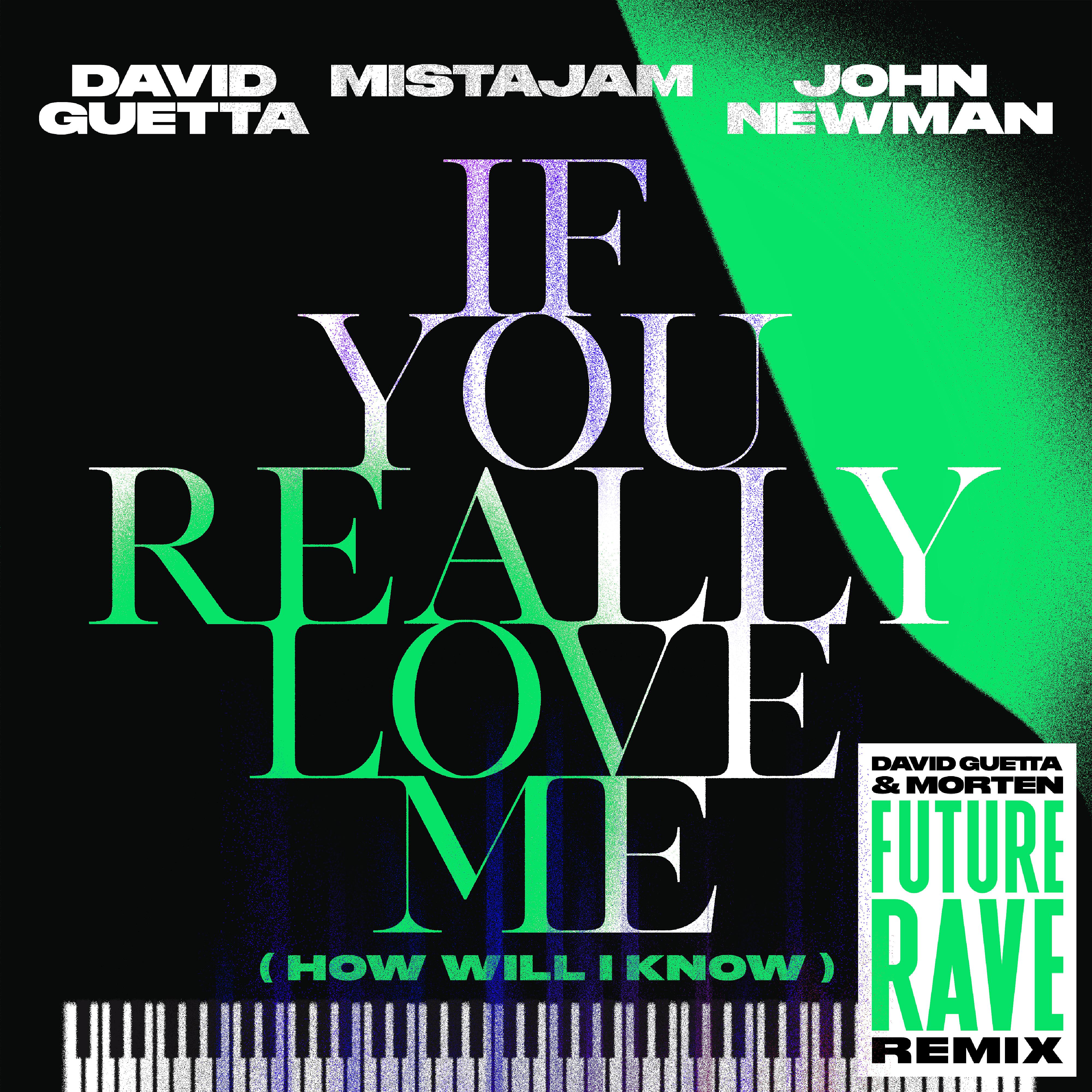 Постер альбома If You Really Love Me (How Will I Know) [David Guetta & MORTEN Future Rave Remix]