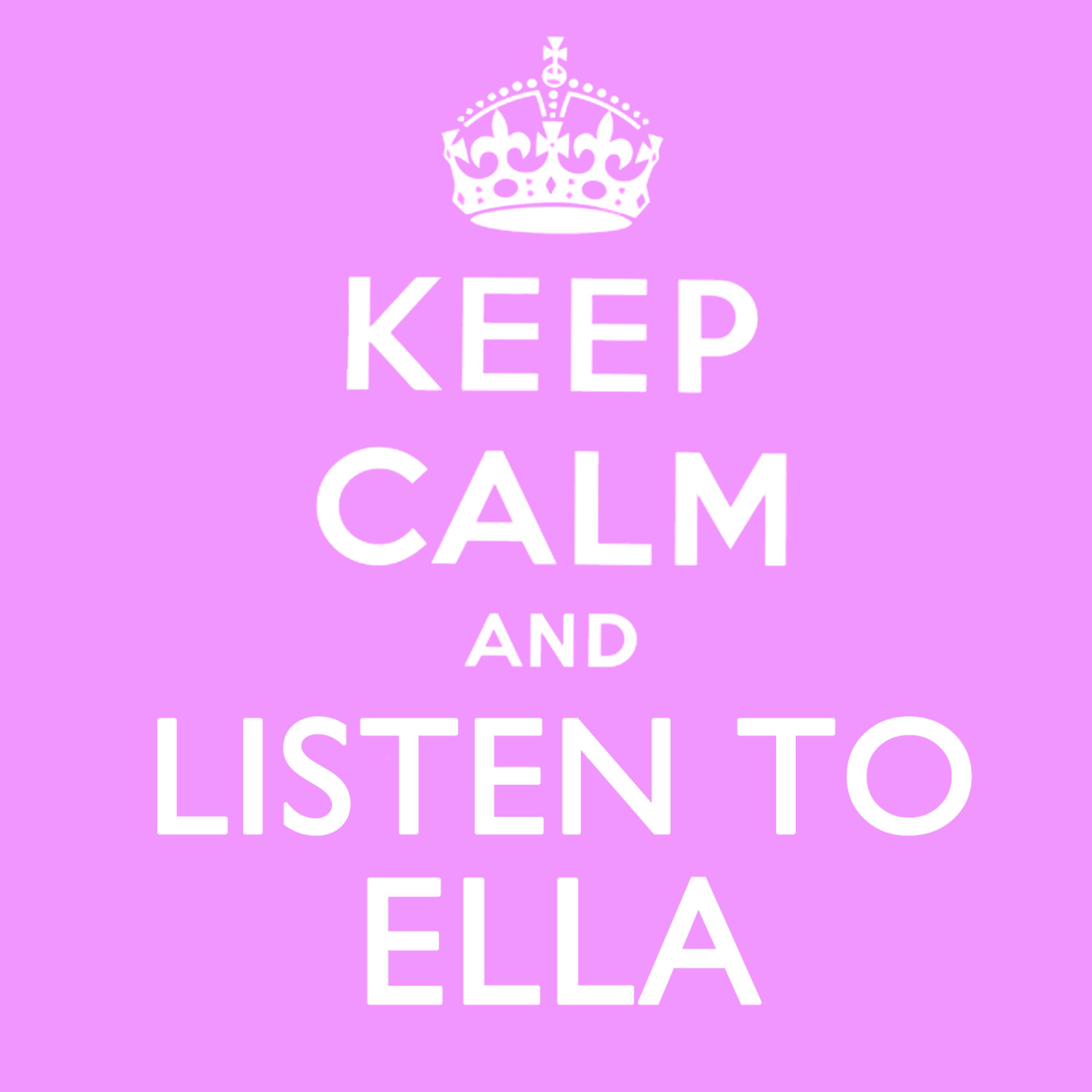 Постер альбома Keep Calm and Listen to Ella (Remastered)