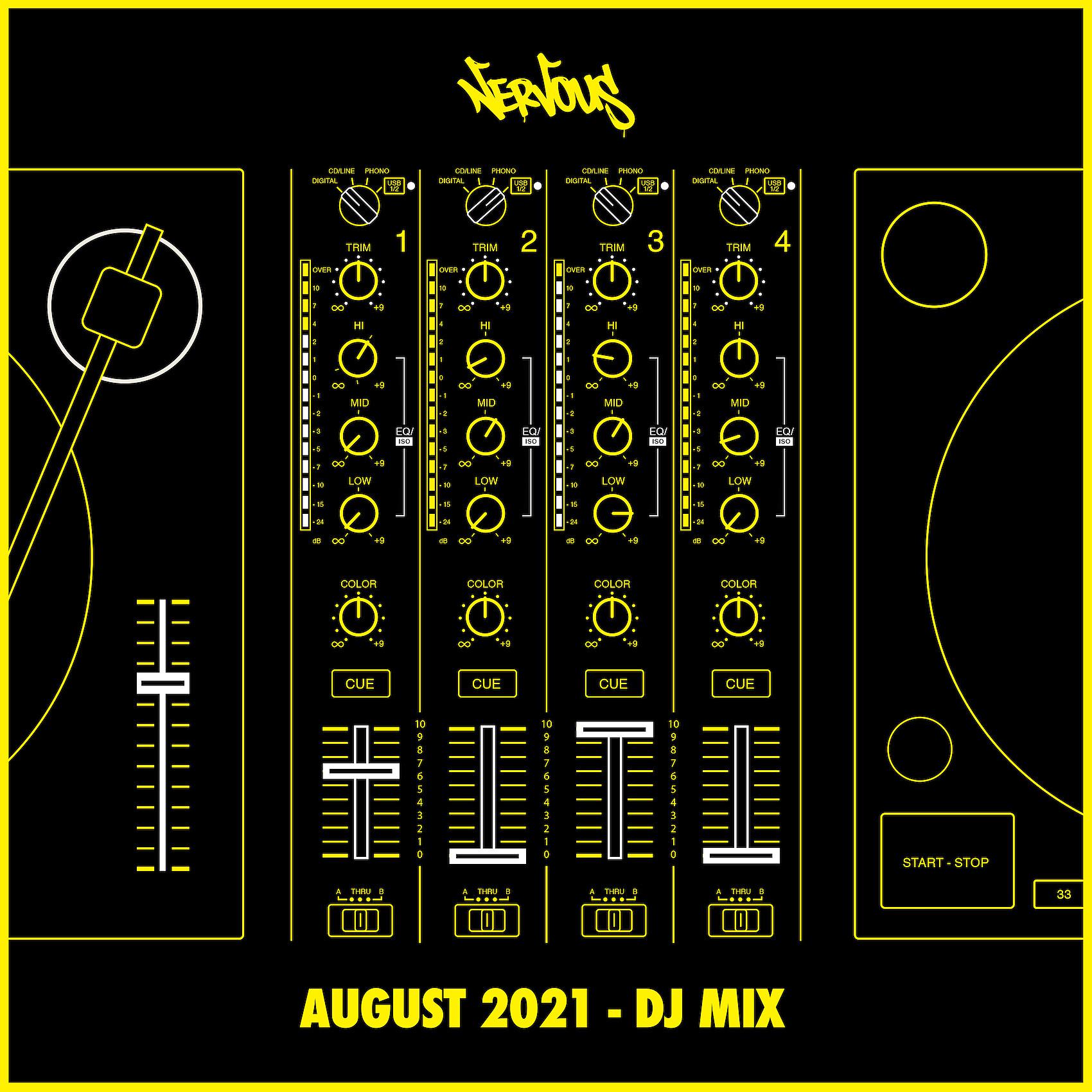 Постер альбома Nervous August 2021 (DJ Mix)