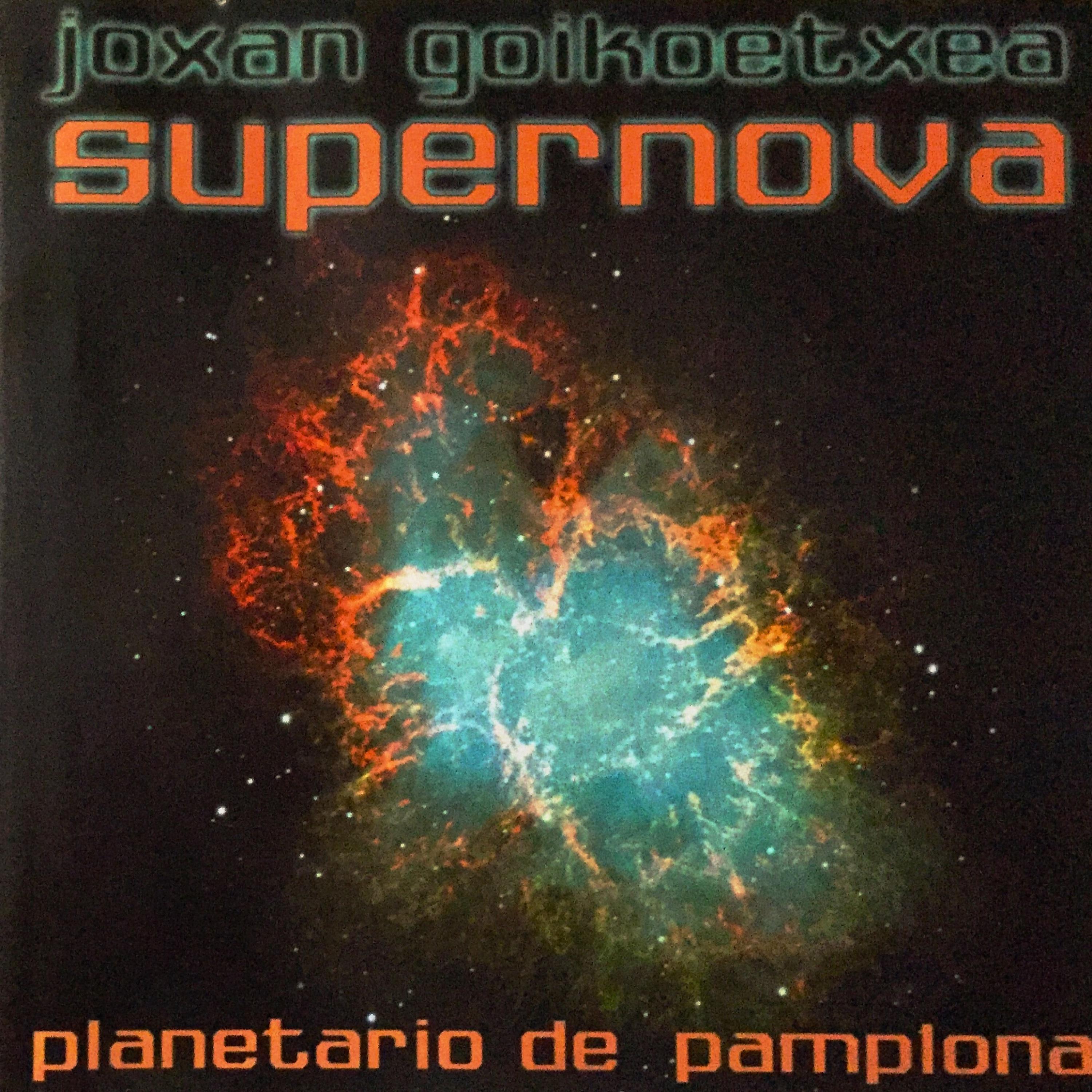 Постер альбома Supernova. Planetario de Pamplona
