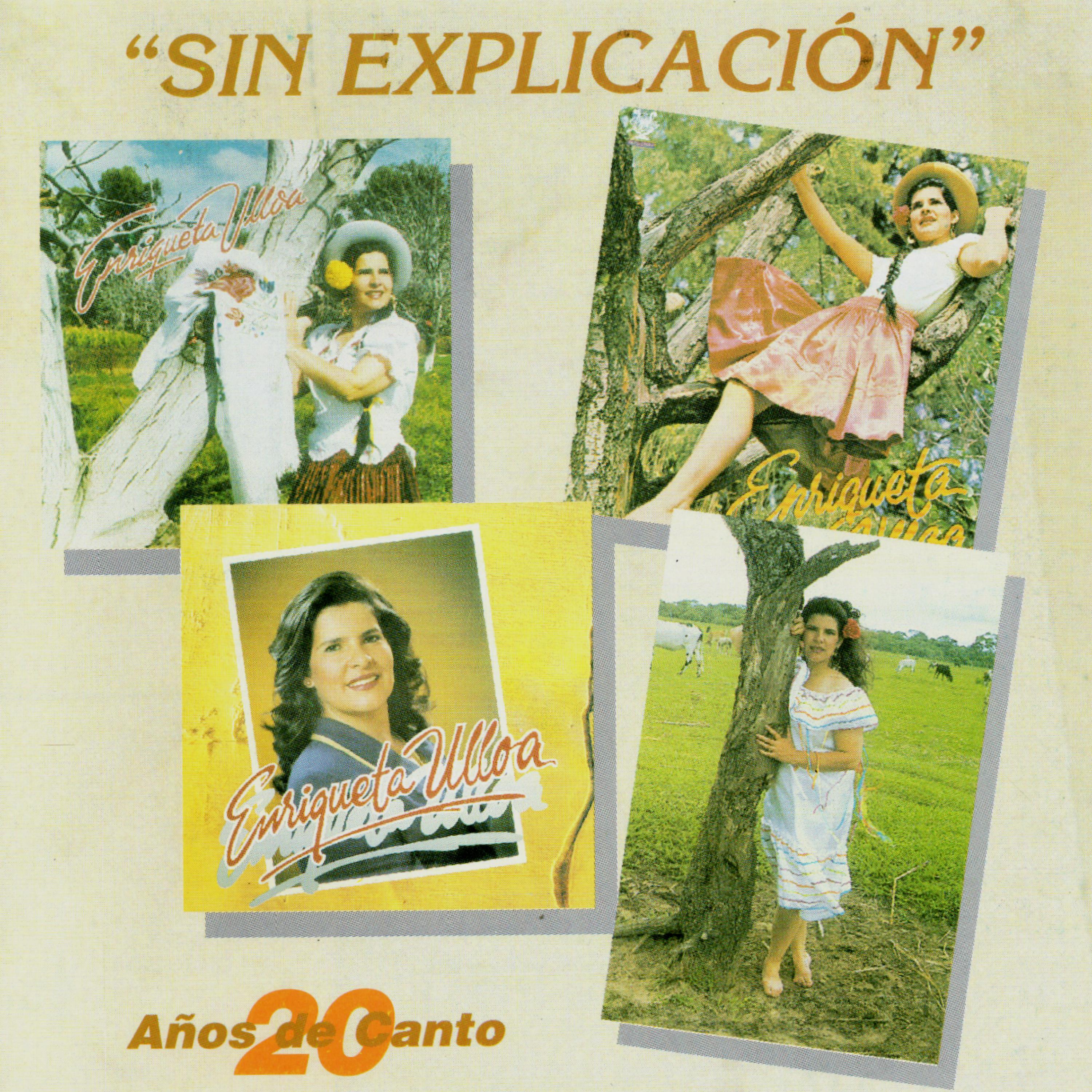 Постер альбома Sin Explicación | 20 Años de Canto