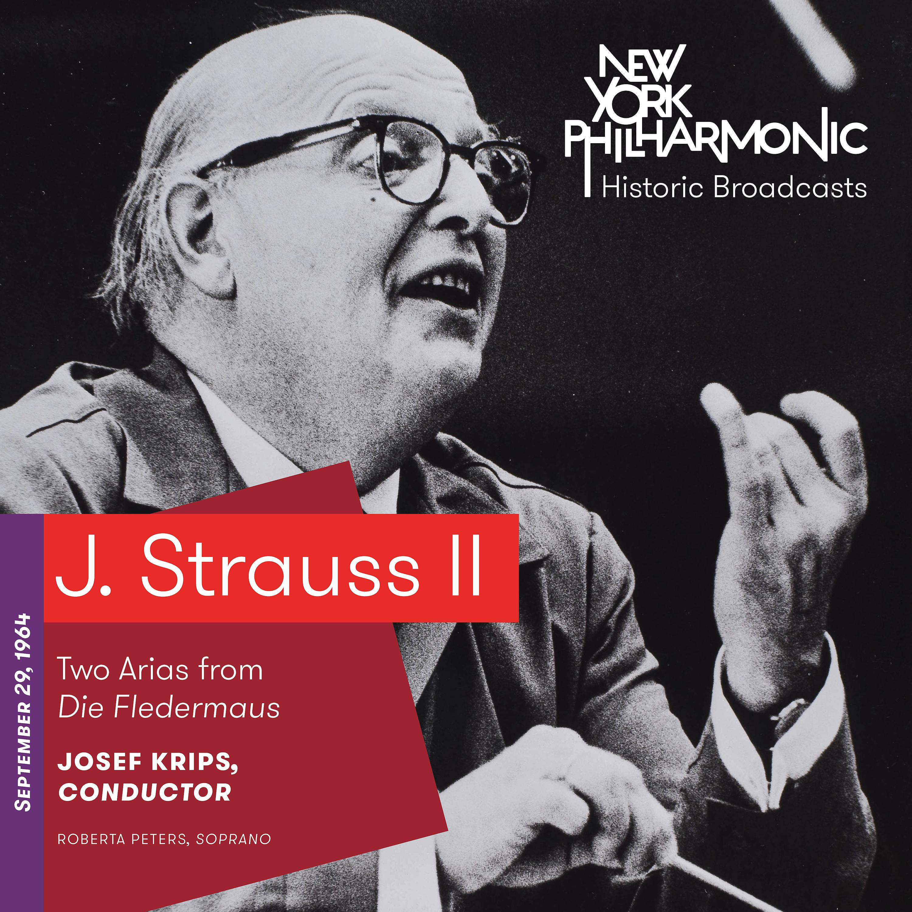 Постер альбома J. Strauss II: Two Arias from Die Fledermaus (Recorded 1964)