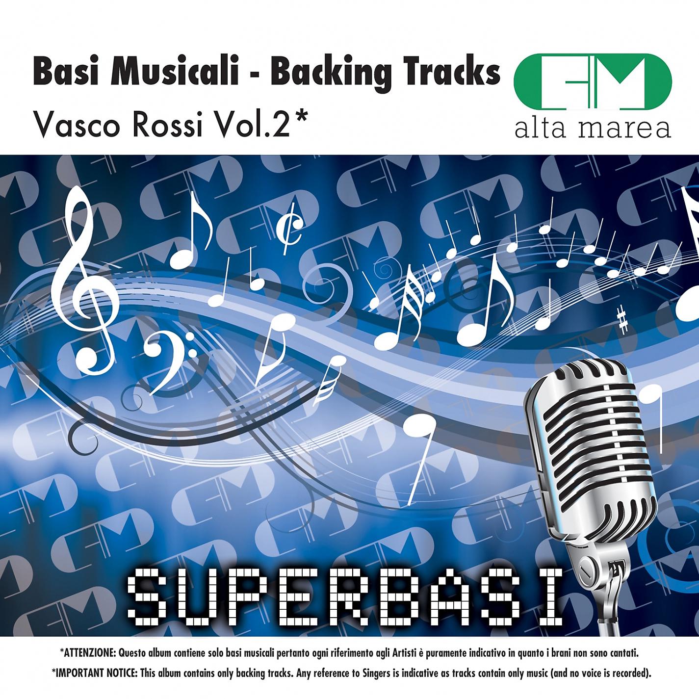 Постер альбома Basi Musicali: Vasco Rossi, Vol. 2 (Backing Tracks)