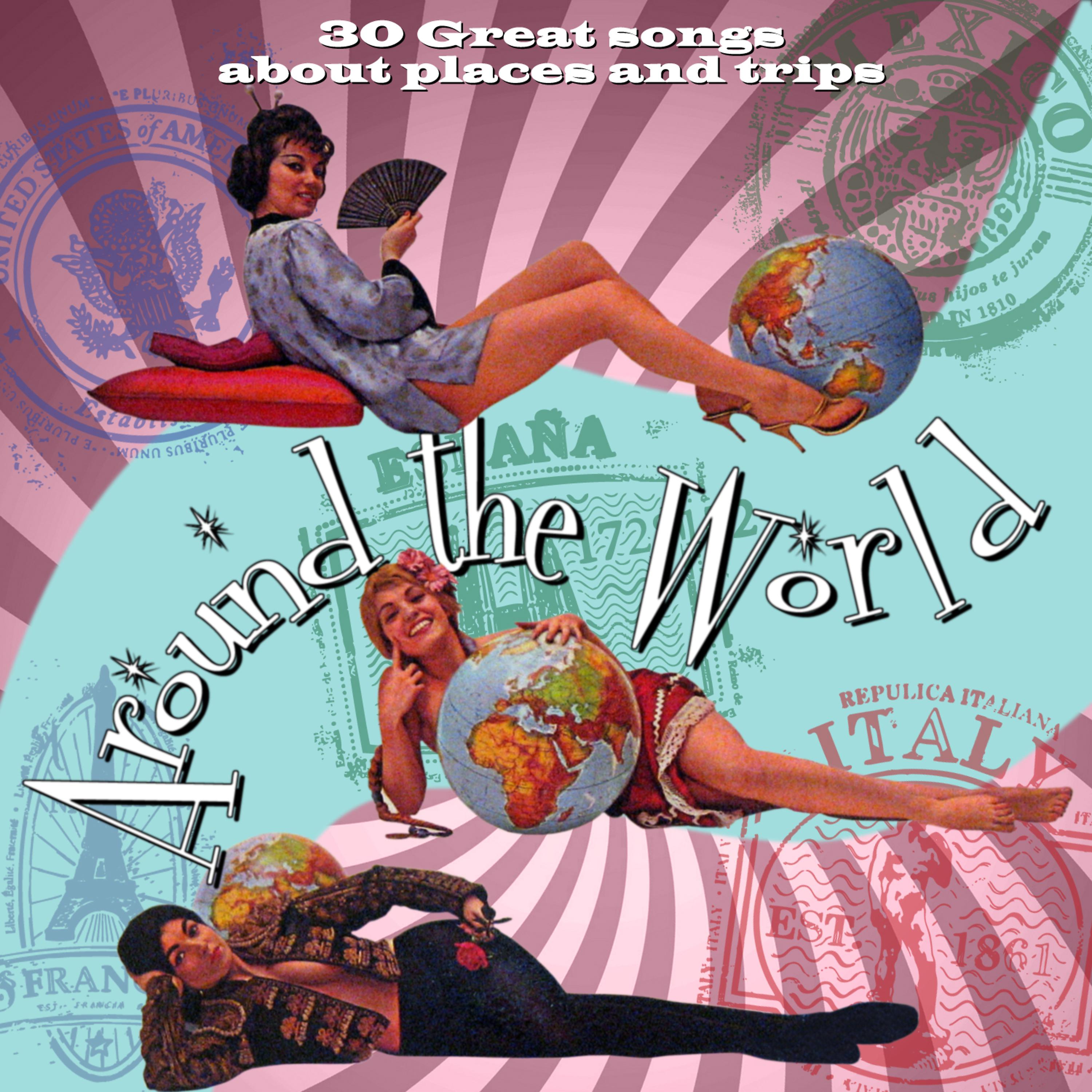Постер альбома Around the World. Songs About Places and Trips.