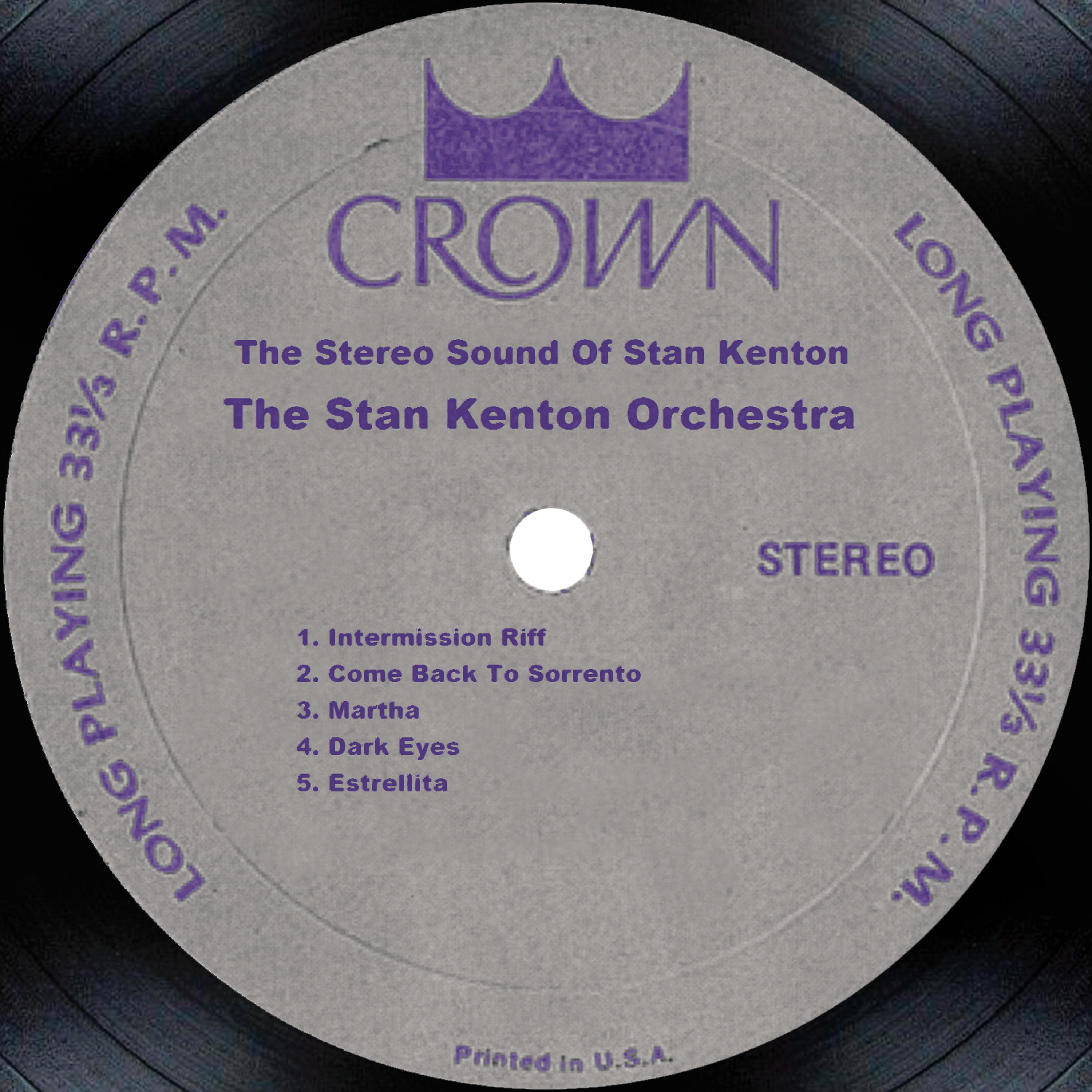 Постер альбома The Stereo Sound Of Stan Kenton