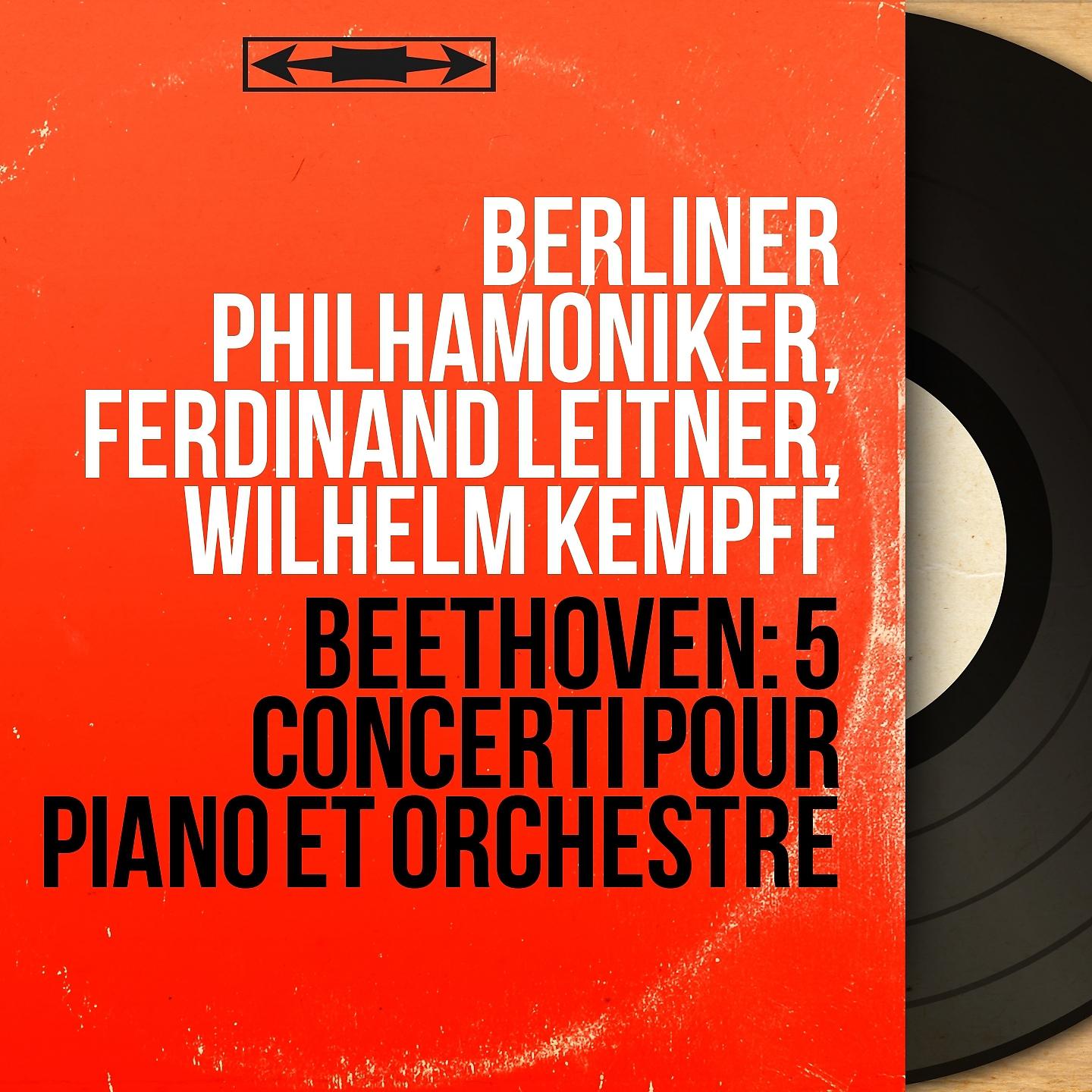 Постер альбома Beethoven: 5 Concerti pour piano et orchestre