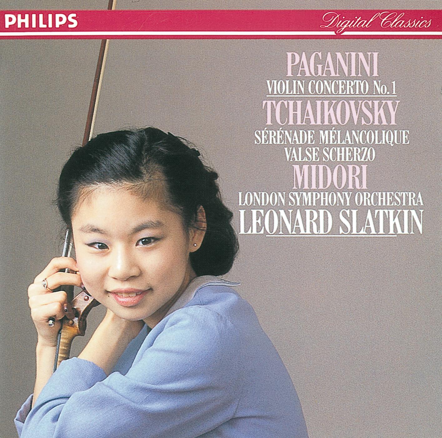 Постер альбома Paganini: Violin Concerto No. 1 - Tchaikovsky: Sérénade mélancolique; Valse-Scherzo