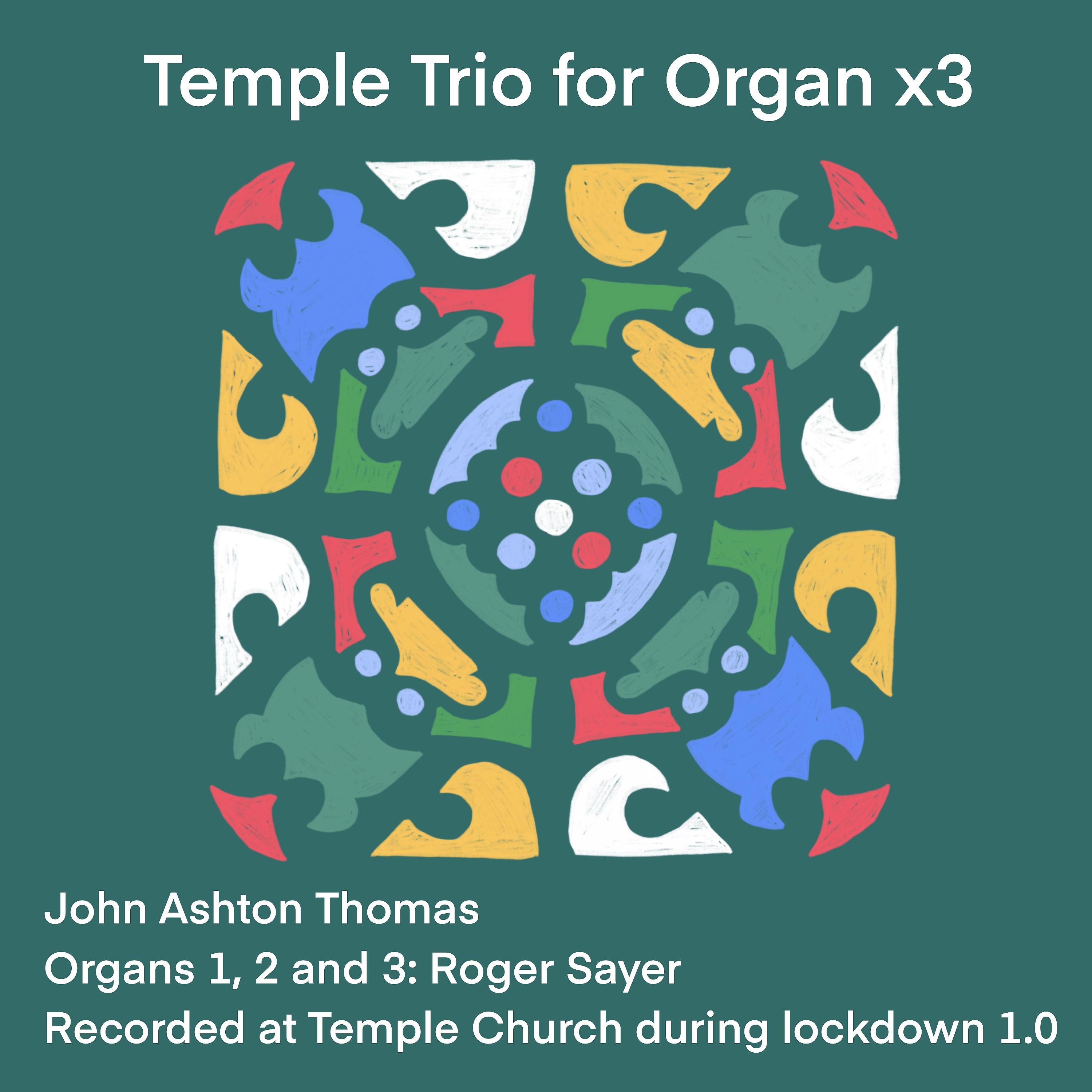 Постер альбома Temple Trio for Organ x3