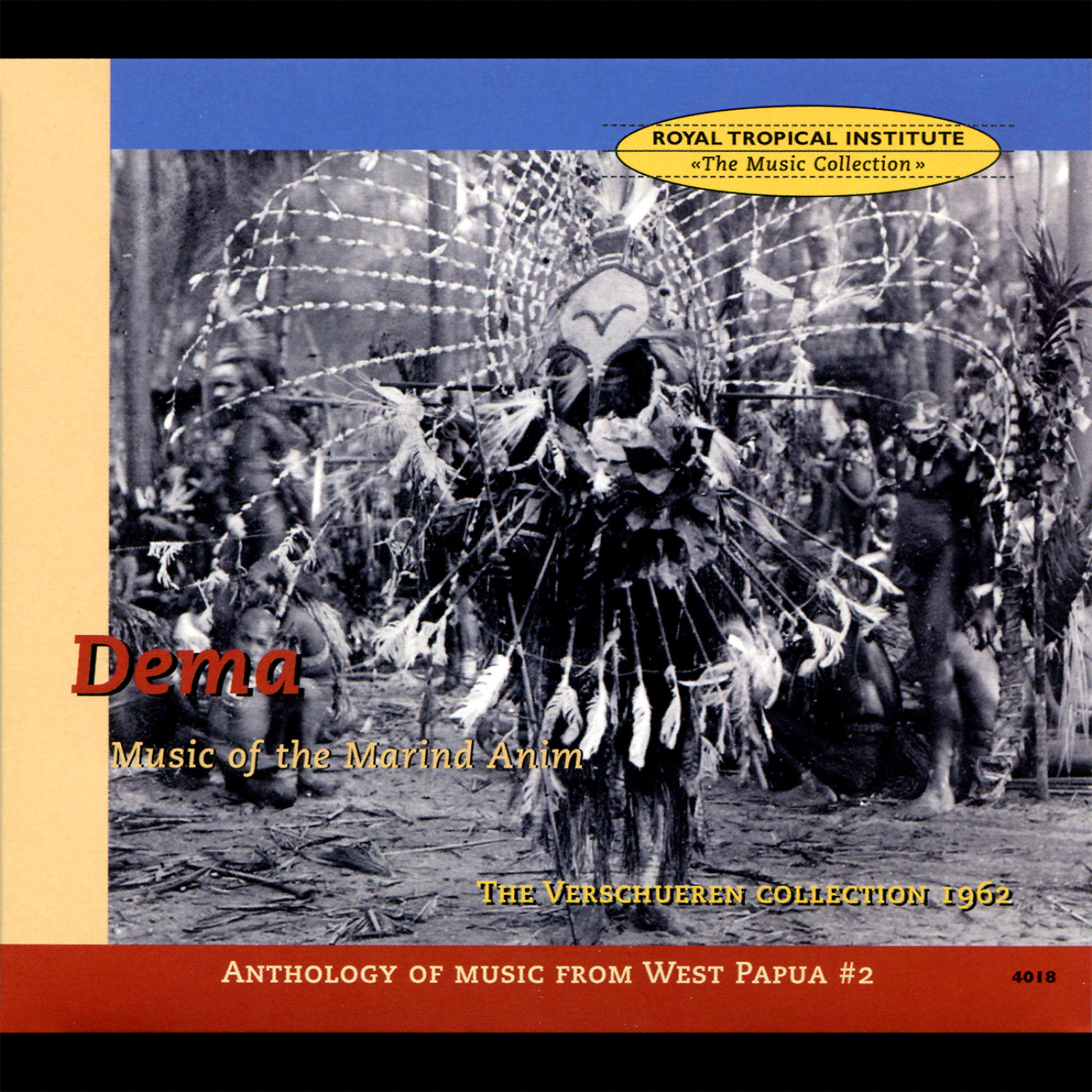 Постер альбома Dema - Music of the Marind Anim: The Verschueren Collection 1962, Anthology of Music from West Papua, Vol. 2