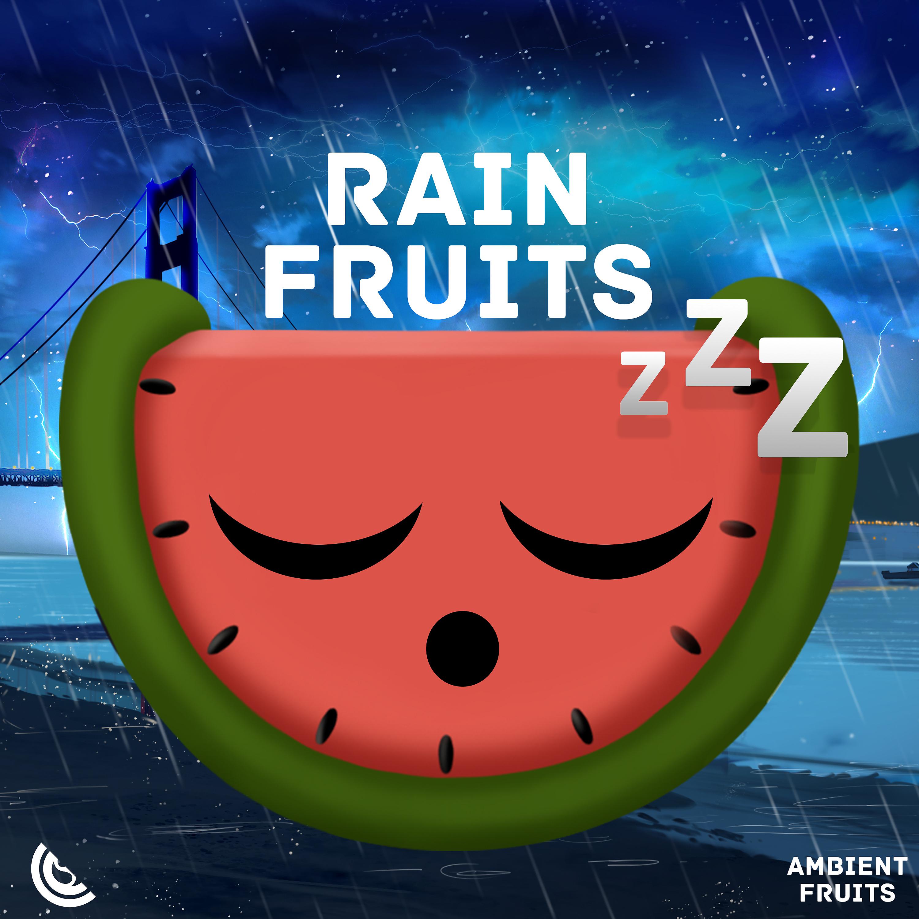 Постер альбома Rain Fruits Sounds: Relaxing Nature Thunder, Deep Sleep Music